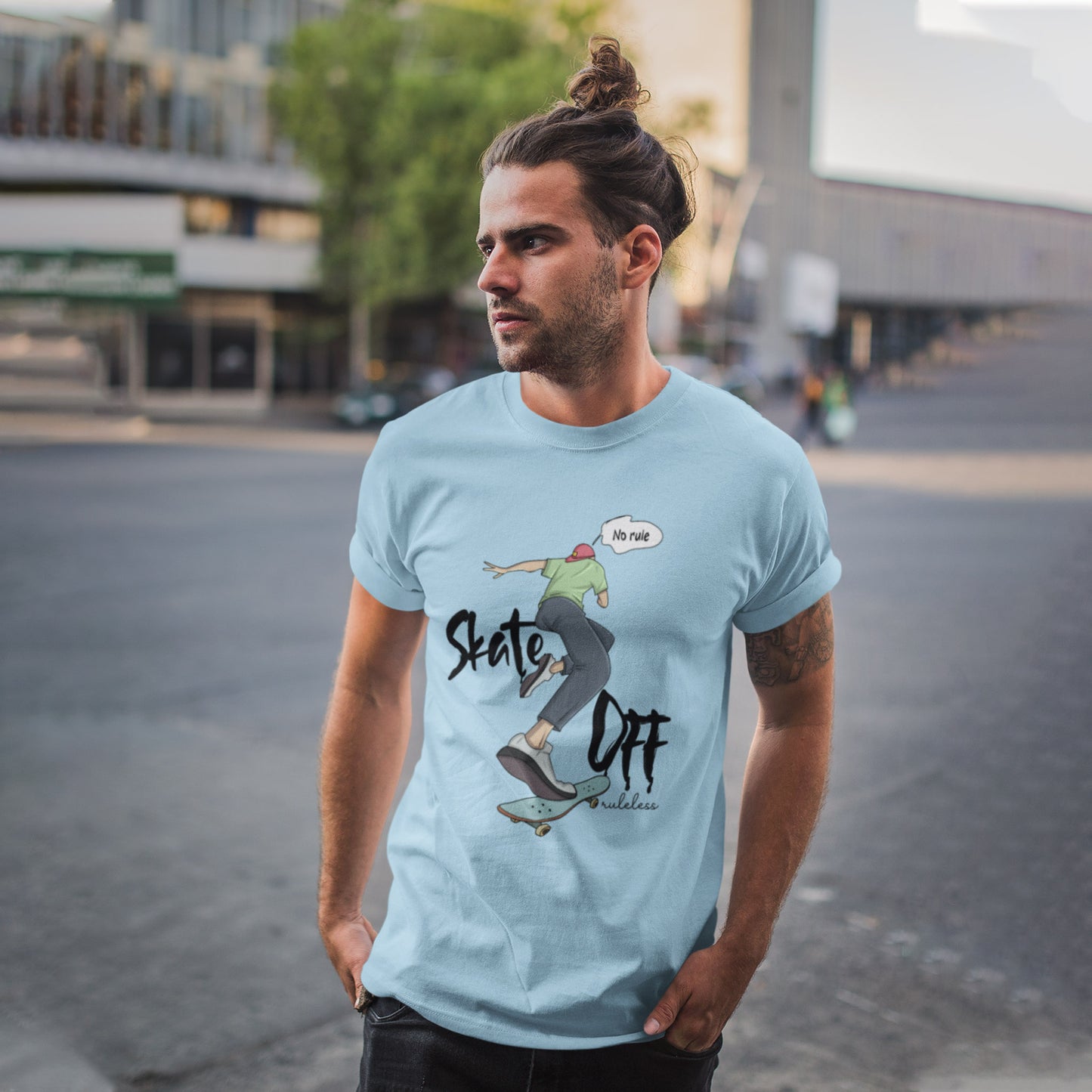 Skate T Shirt Men