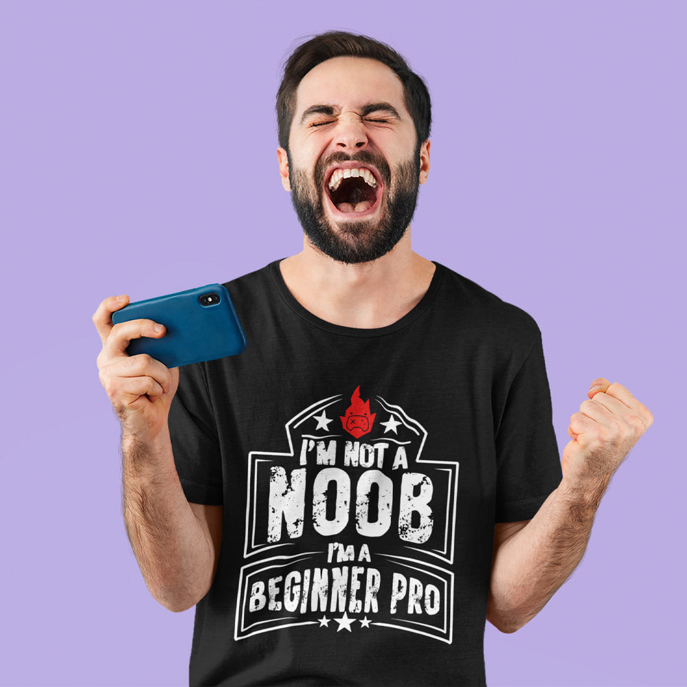 Funny Gamer T-Shirt for Beginners