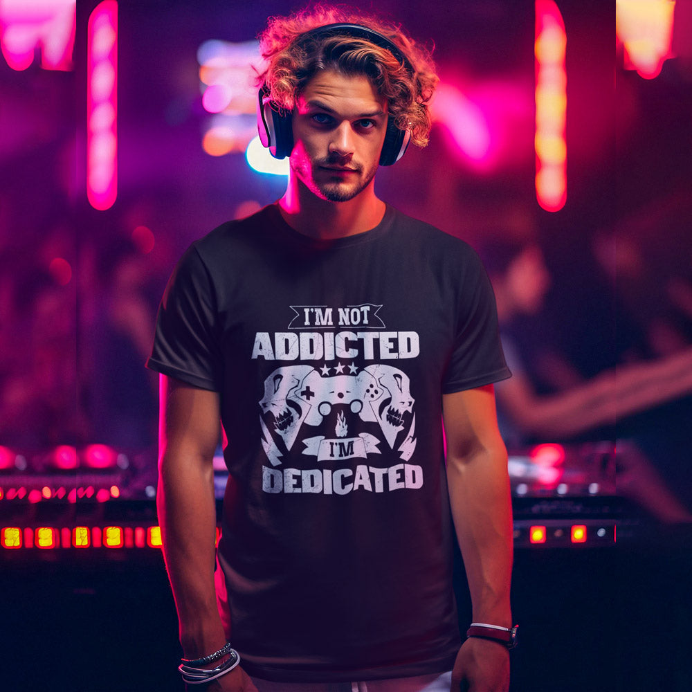 Game controller t-shirt for men