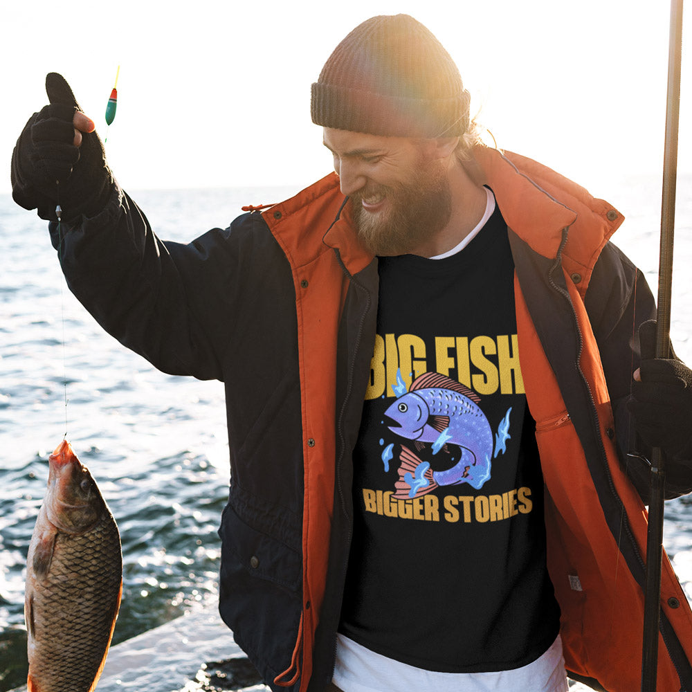 fish with big teeth t shirt