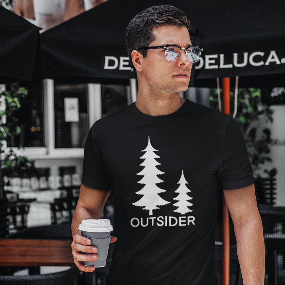 Outsider T shirt travel and vacation For Men