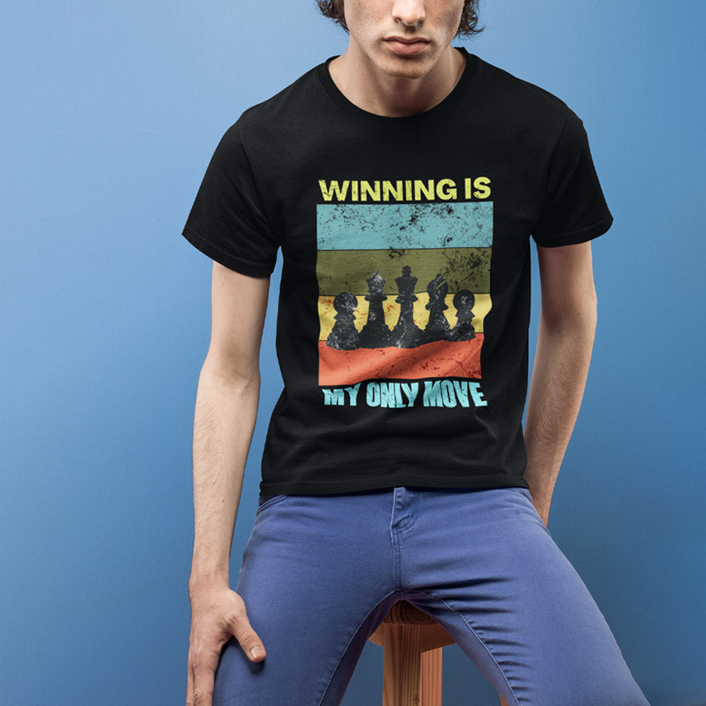 Winning attitude gamer t shirt