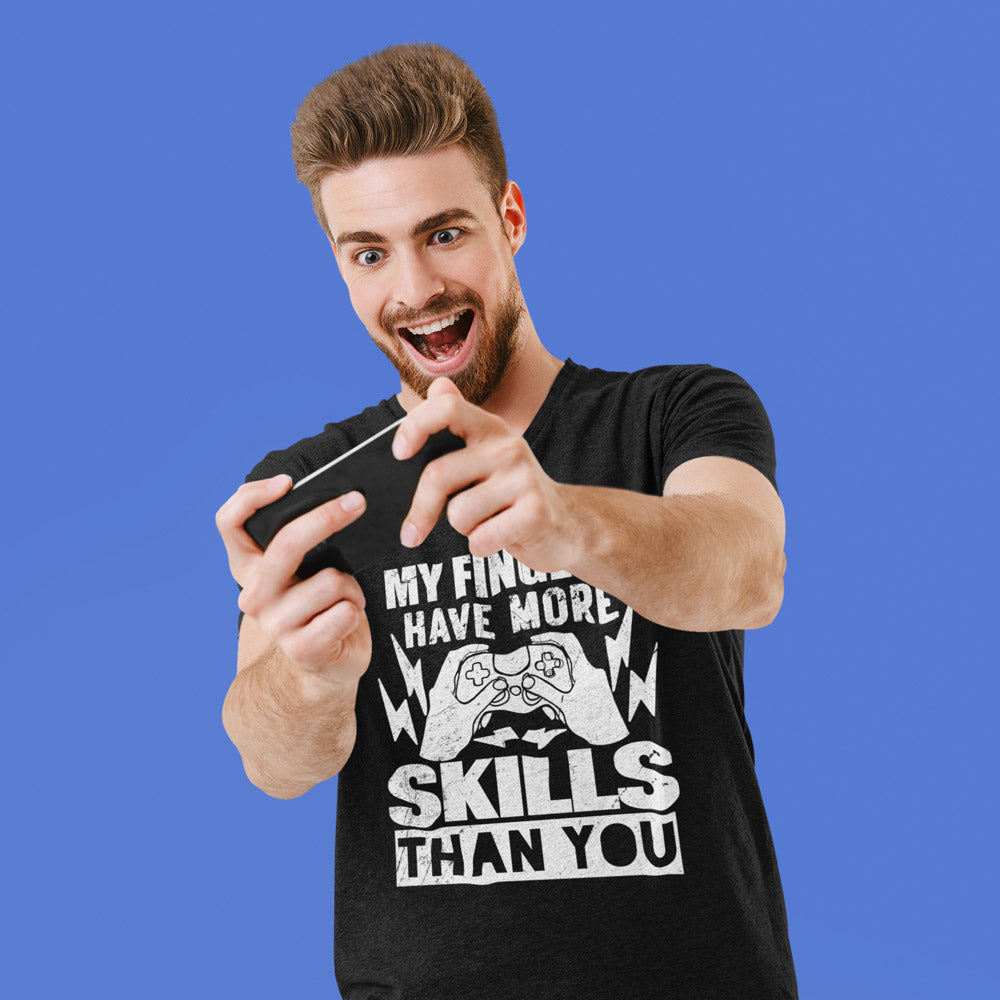 Funny gaming t-shirt for men