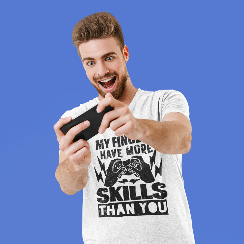 Skillful fingers t-shirt for men