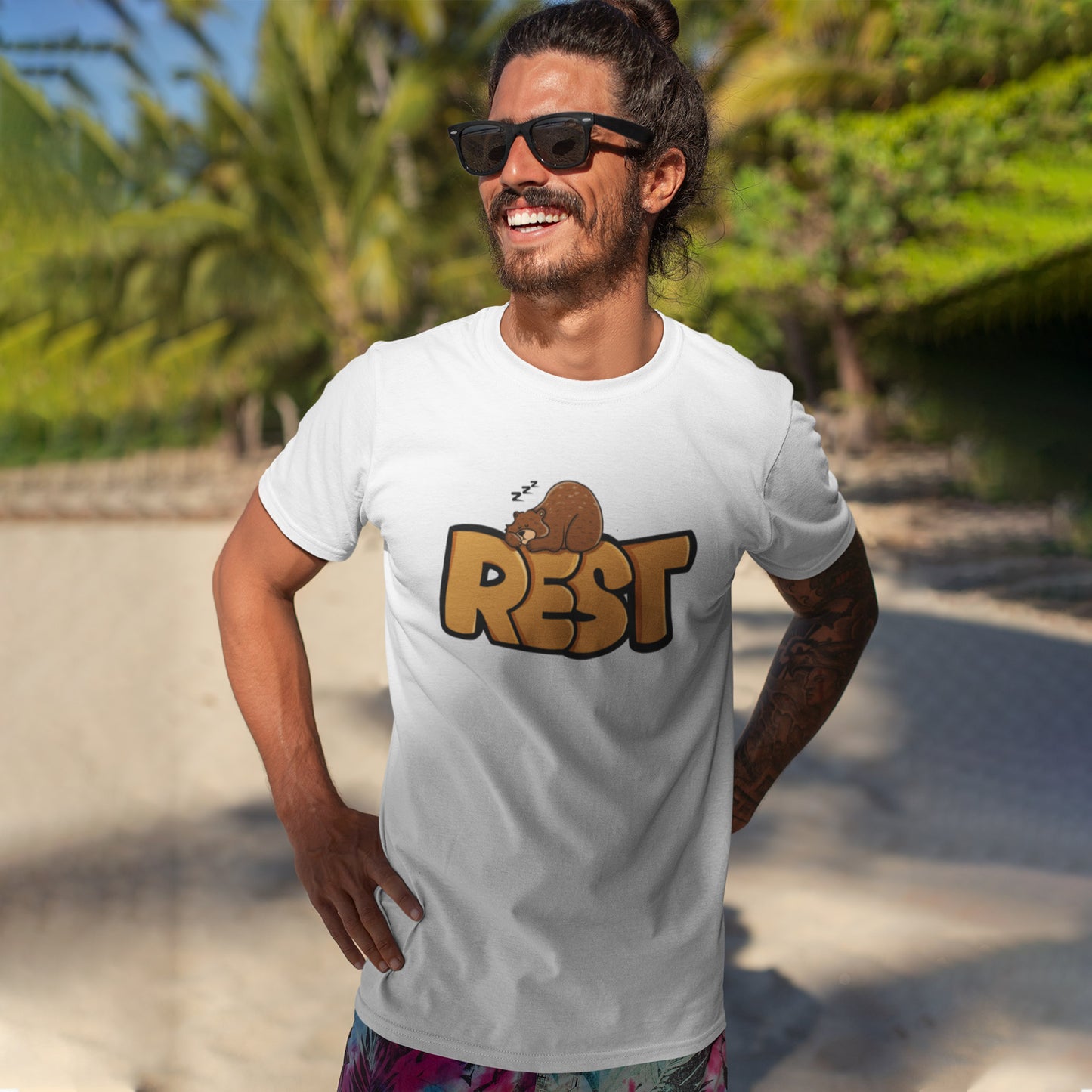 Men’s Casual Resting T-Shirts