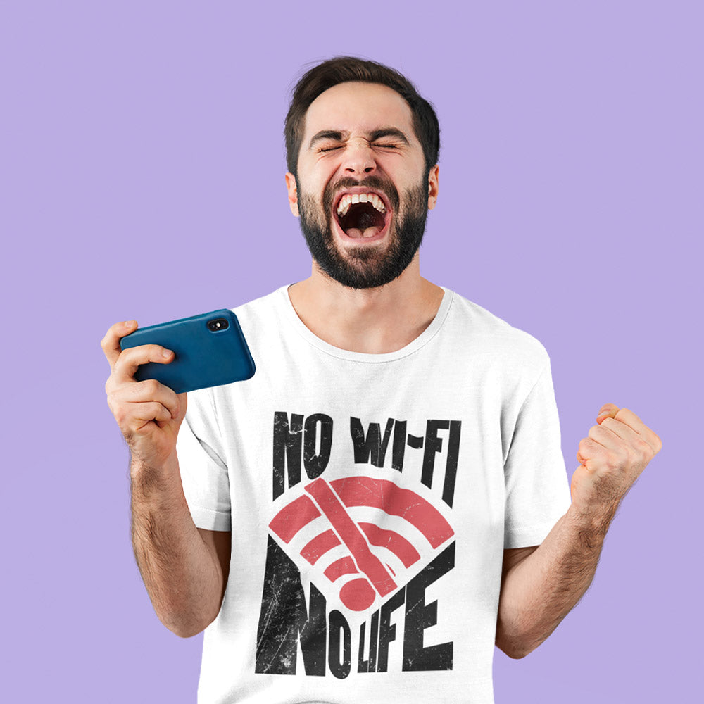 No WiFi No Life gamer quote
