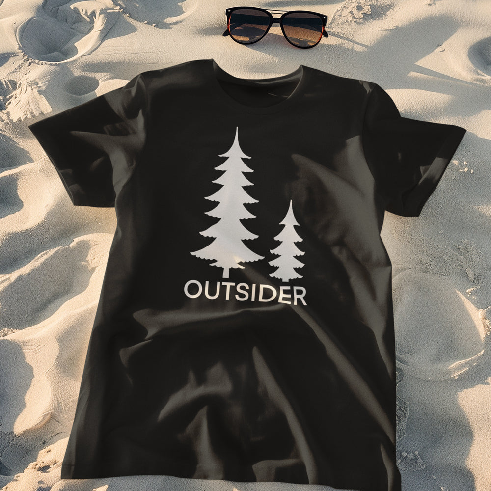 Outsider T shirt travel and vacation For Men
