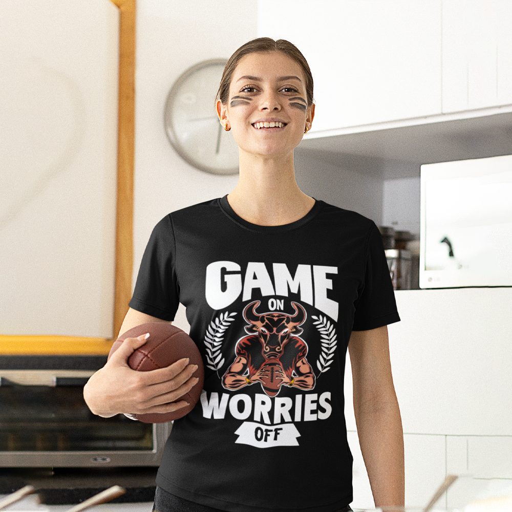 Game Worries Off Graphic Tee