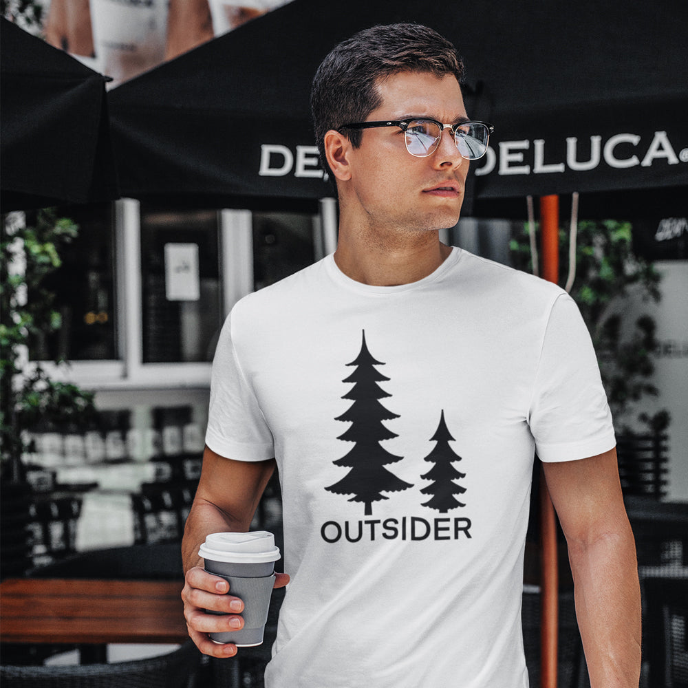 Outsider T shirt travel and vacation For Men