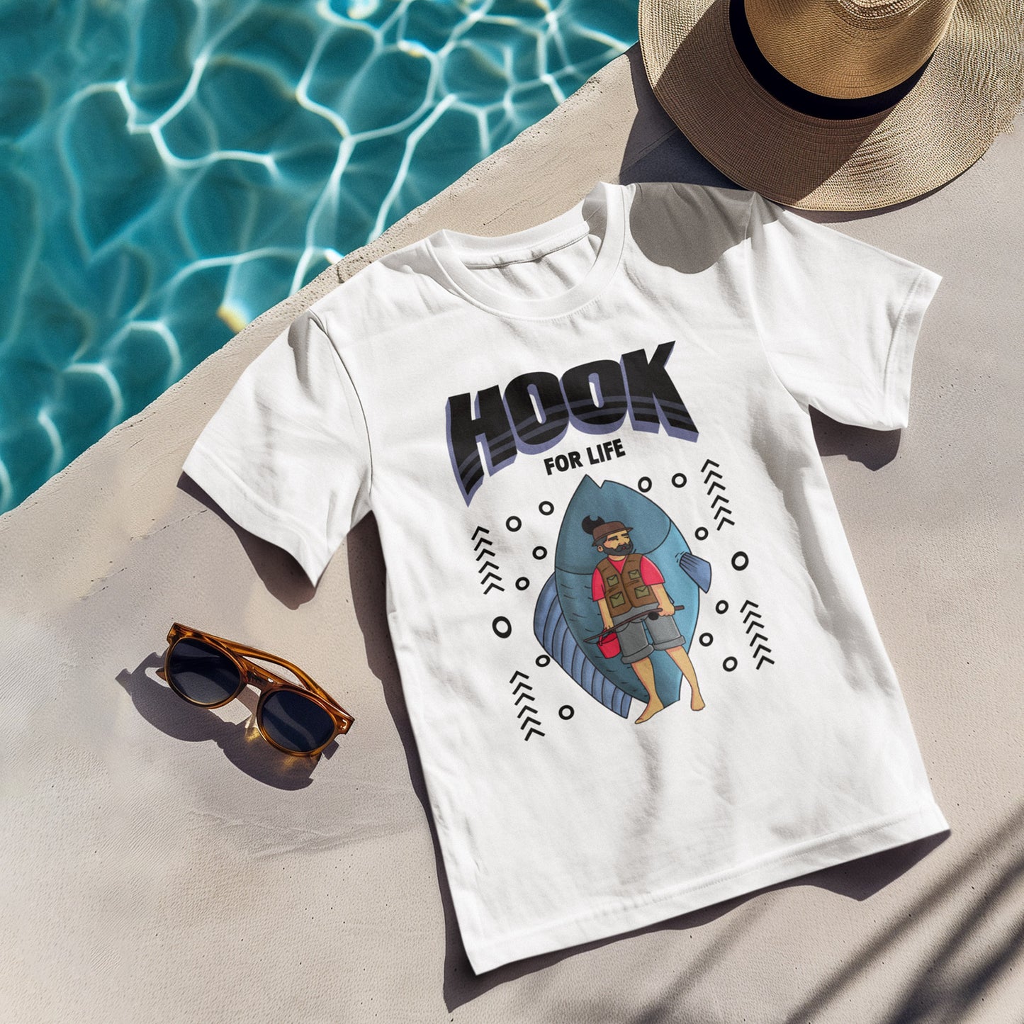 Shop Hook for Life Fishing Tee