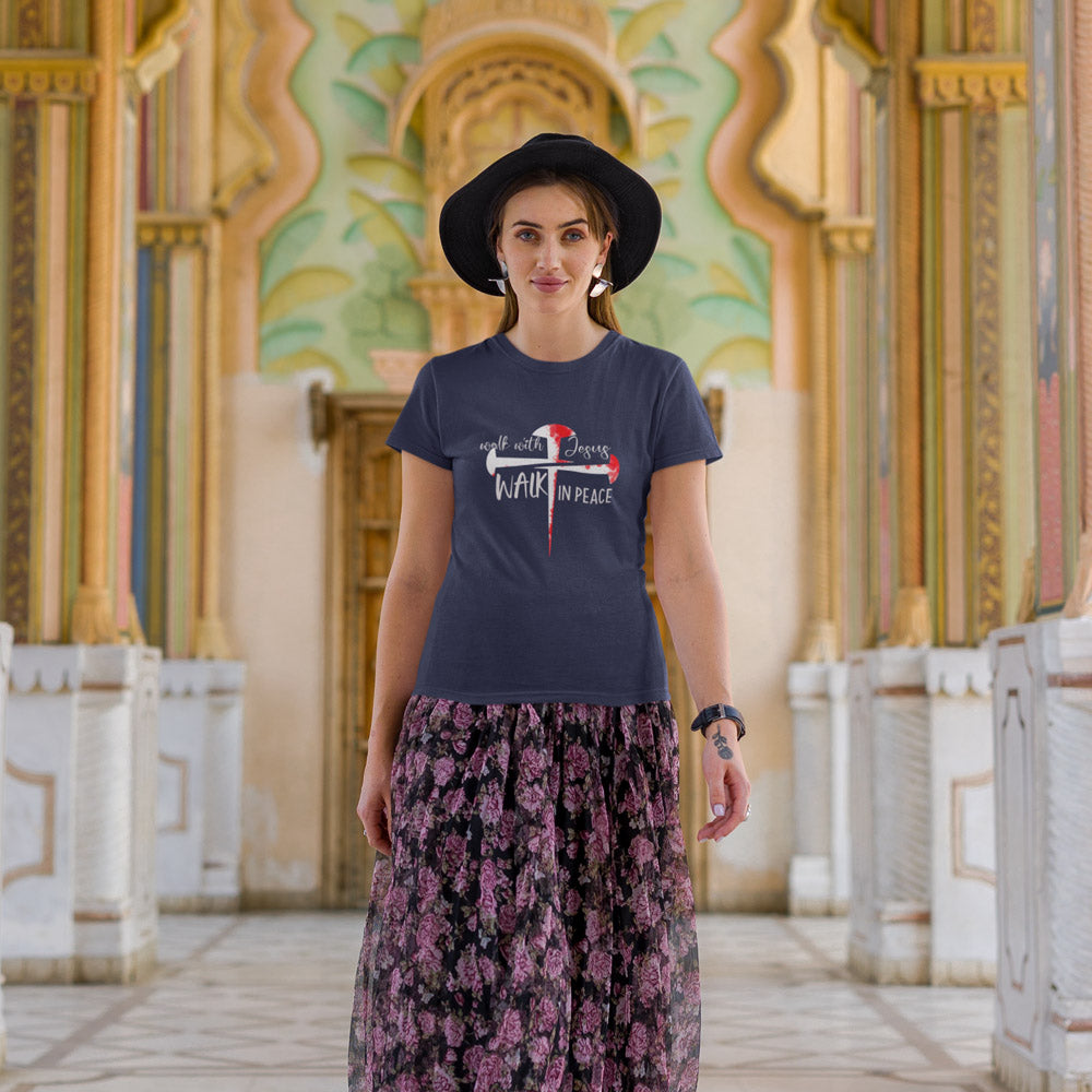 Christian Jesus Cross Shirt for Women
