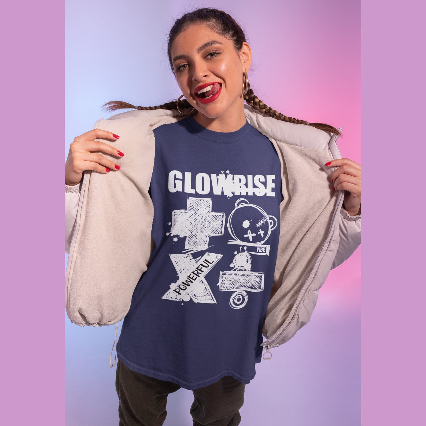 Order Glowrise Hip Hop T-Shirts for Women