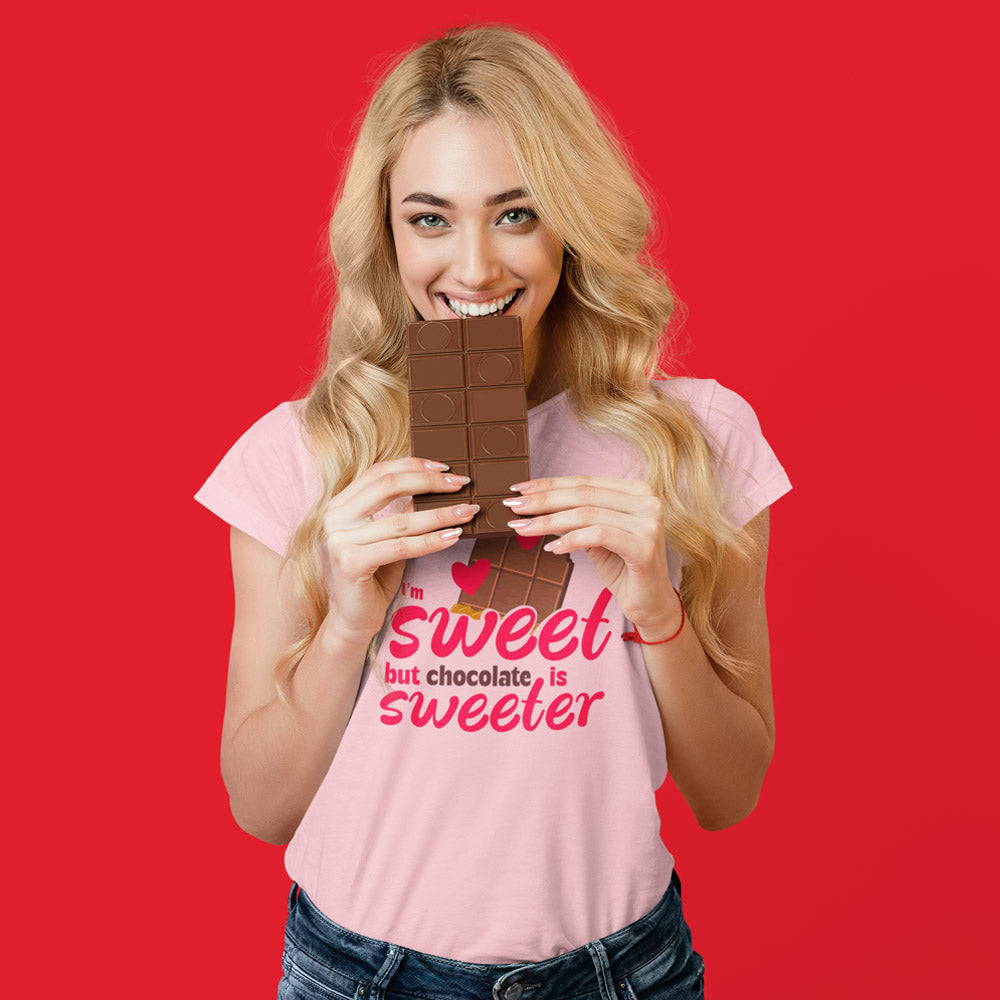 chocolate brown t shirt women's