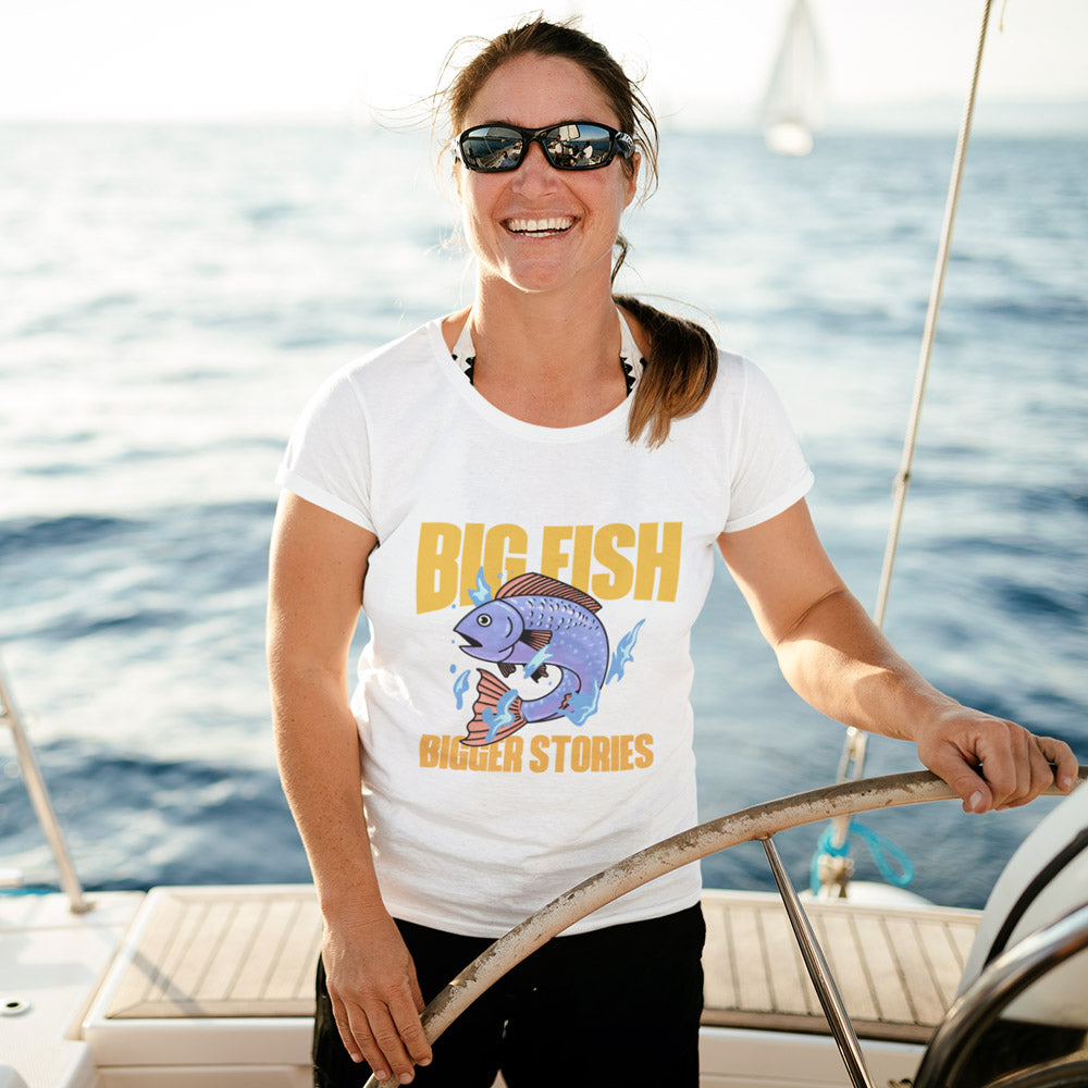 fish big lips t shirt