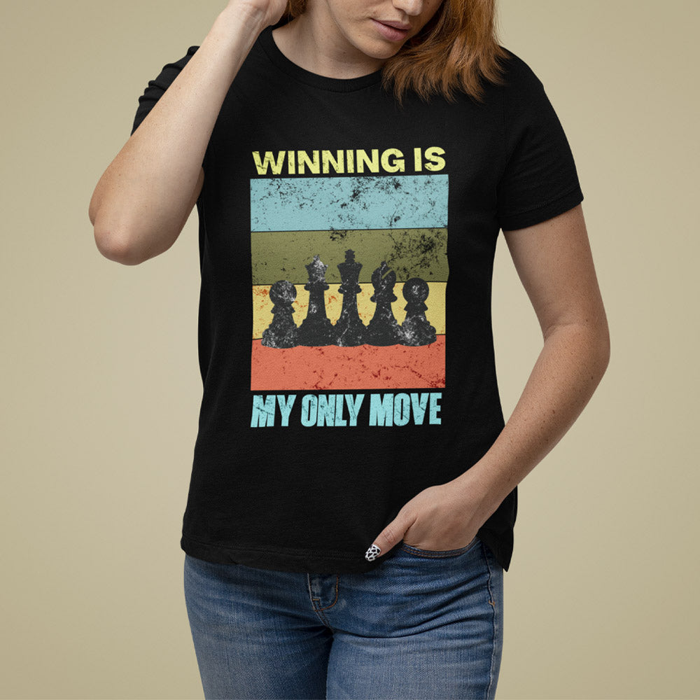 Winning strategy gamer t shirt