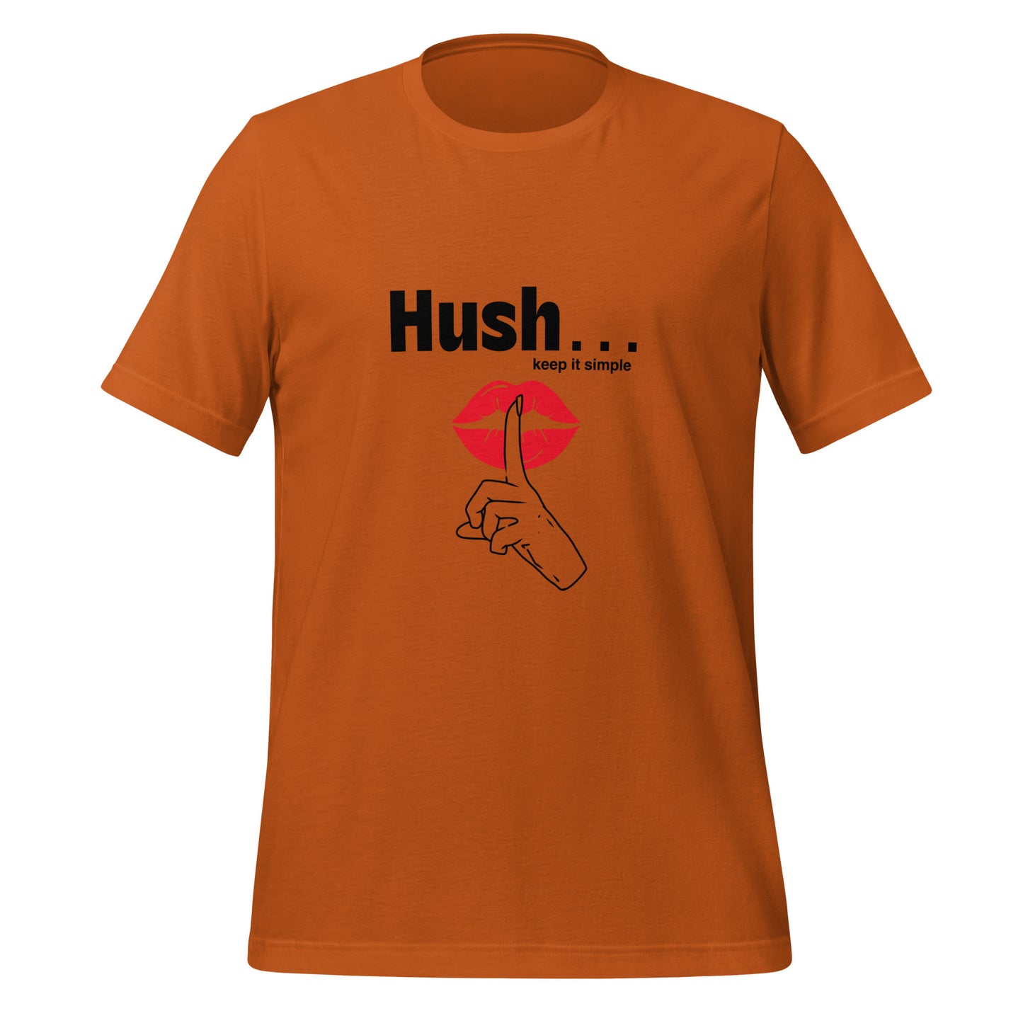 graphic tee with lips
