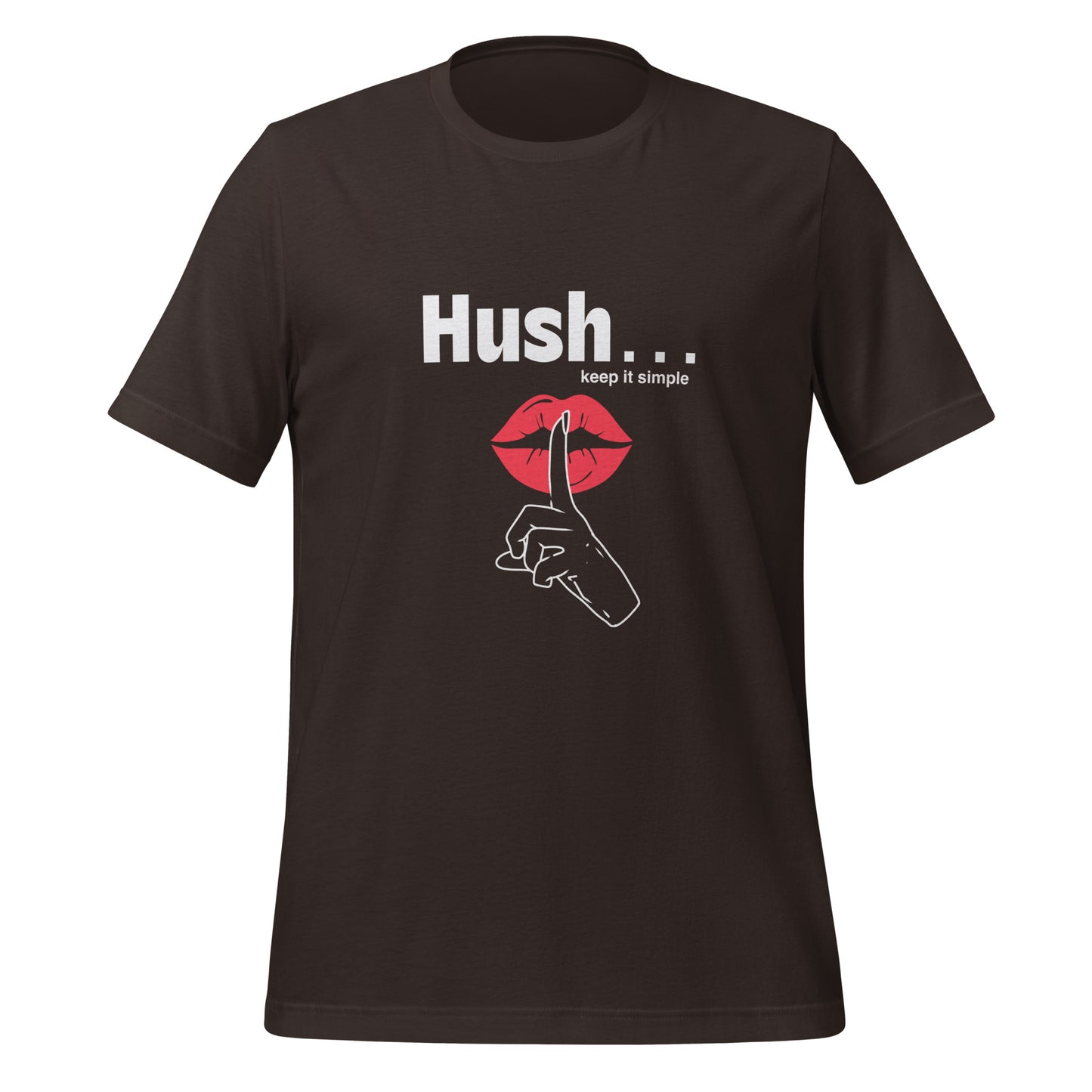 graphic tee with lips