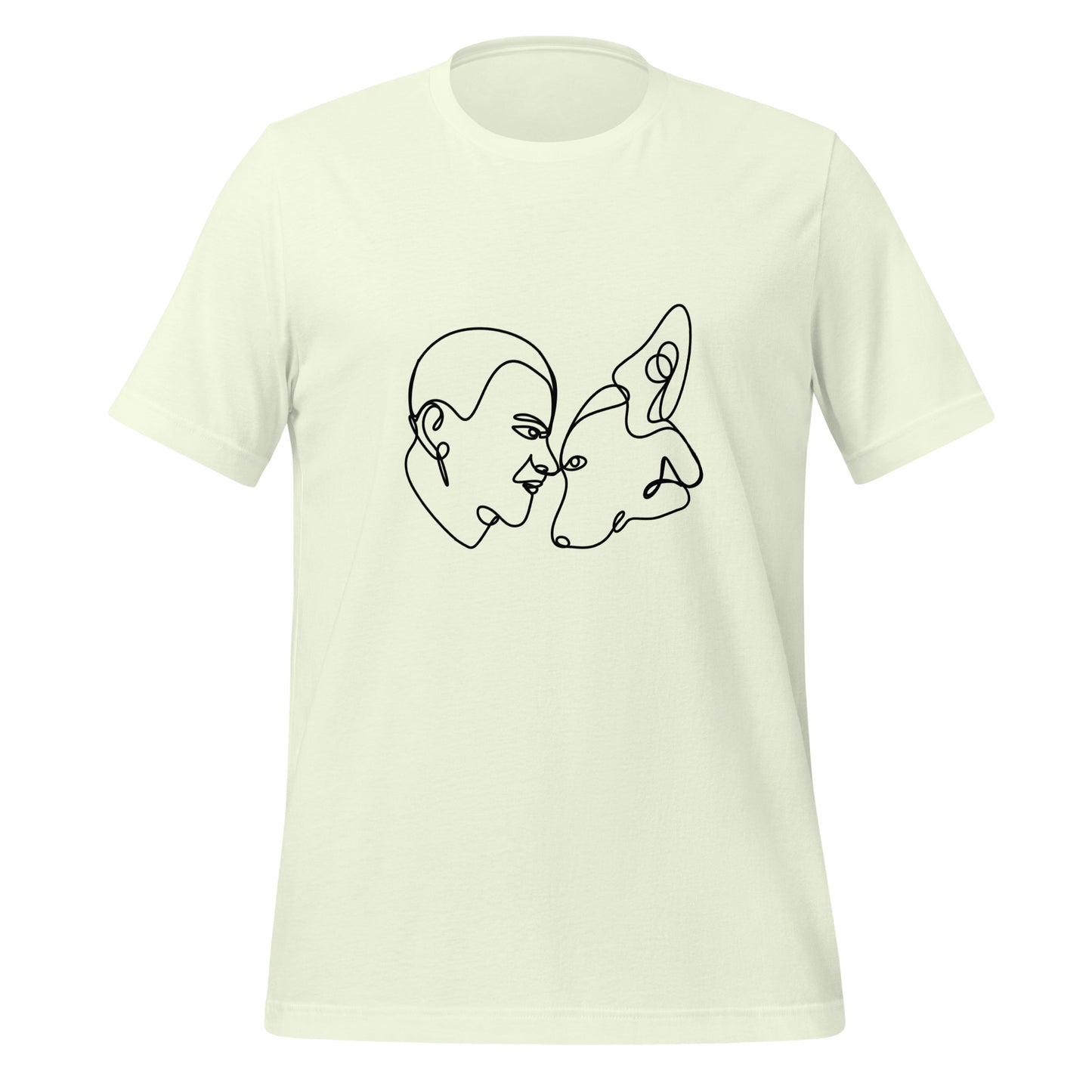 white dog tee shirts
