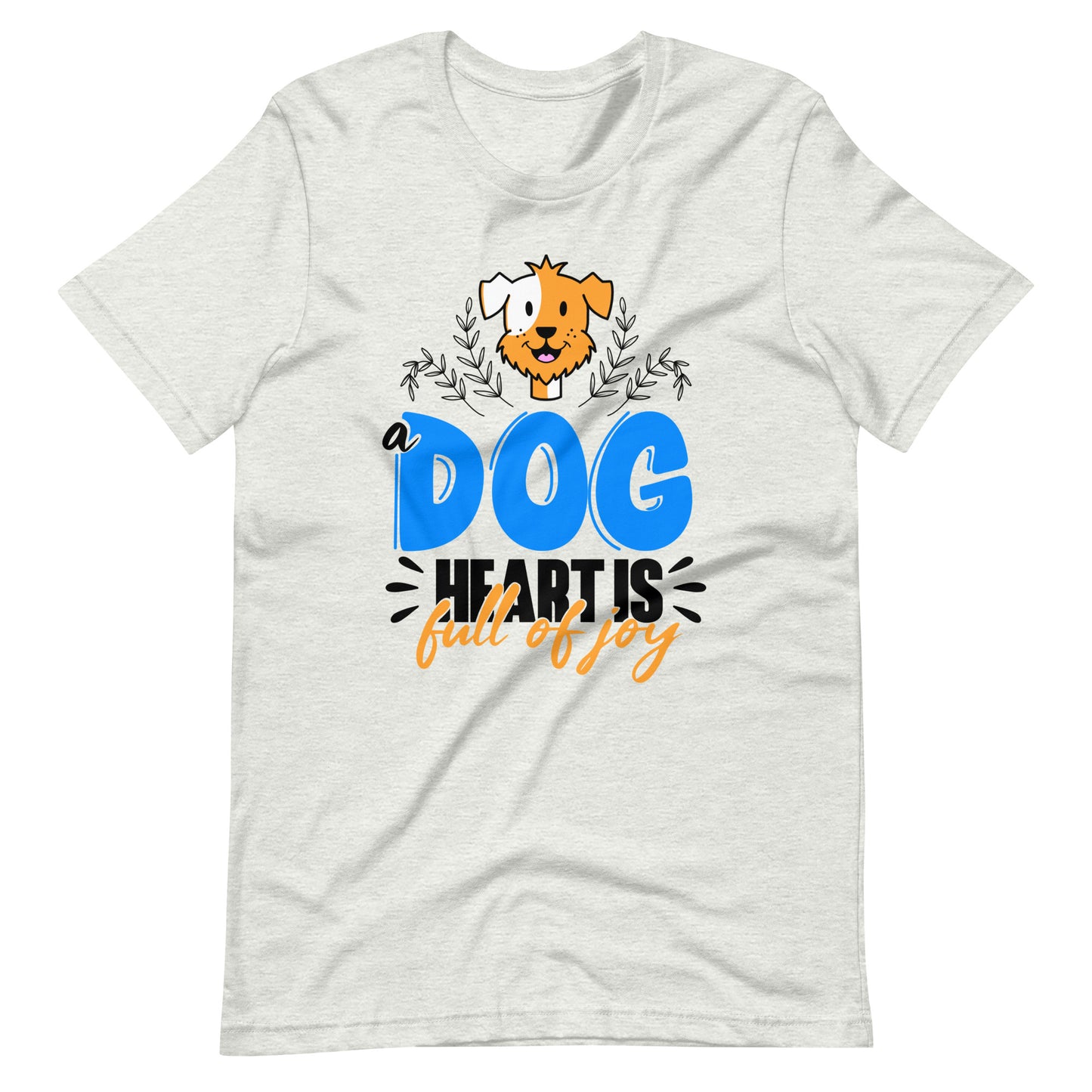 A dog heart is full of joy Men