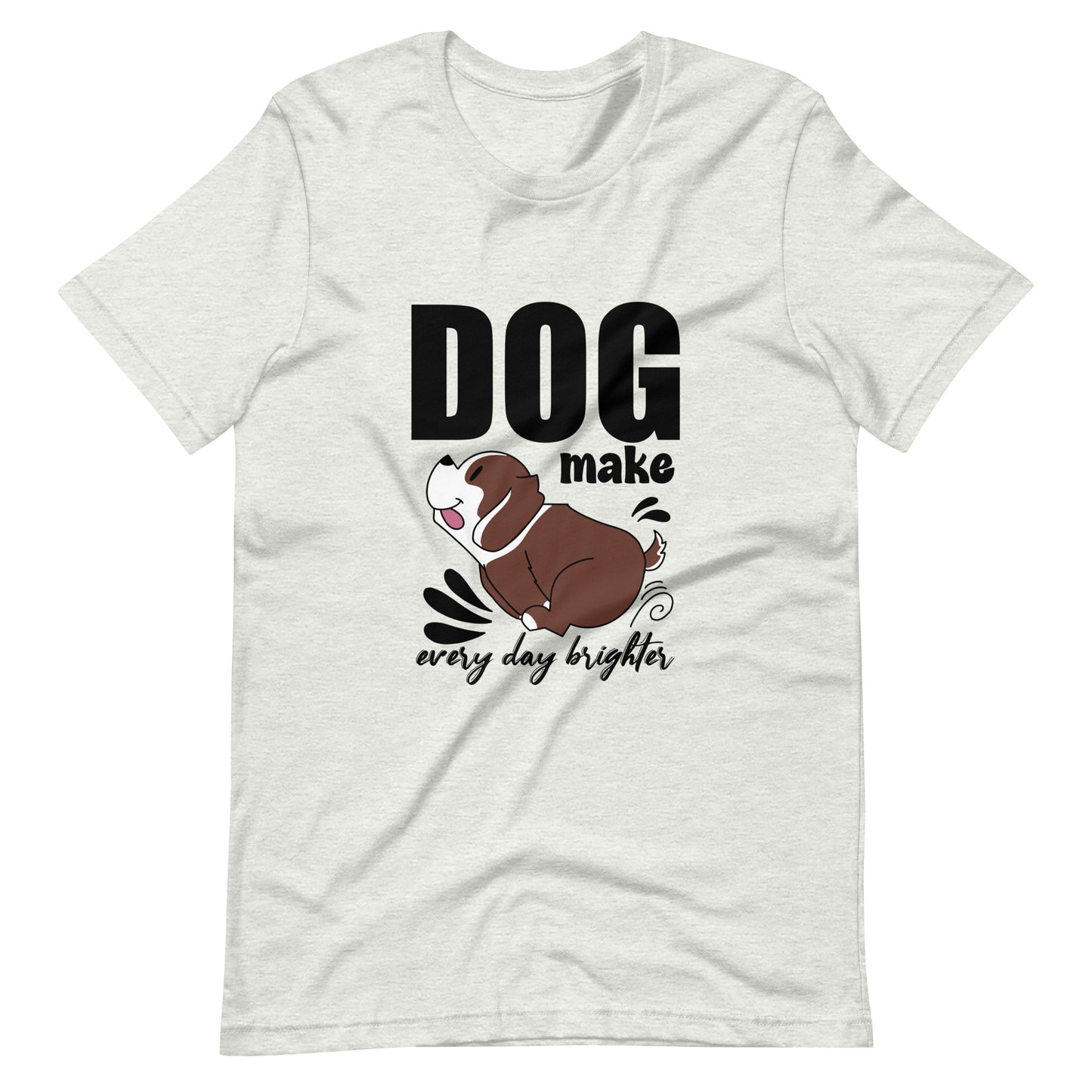 Cute dog theme t shirt for women