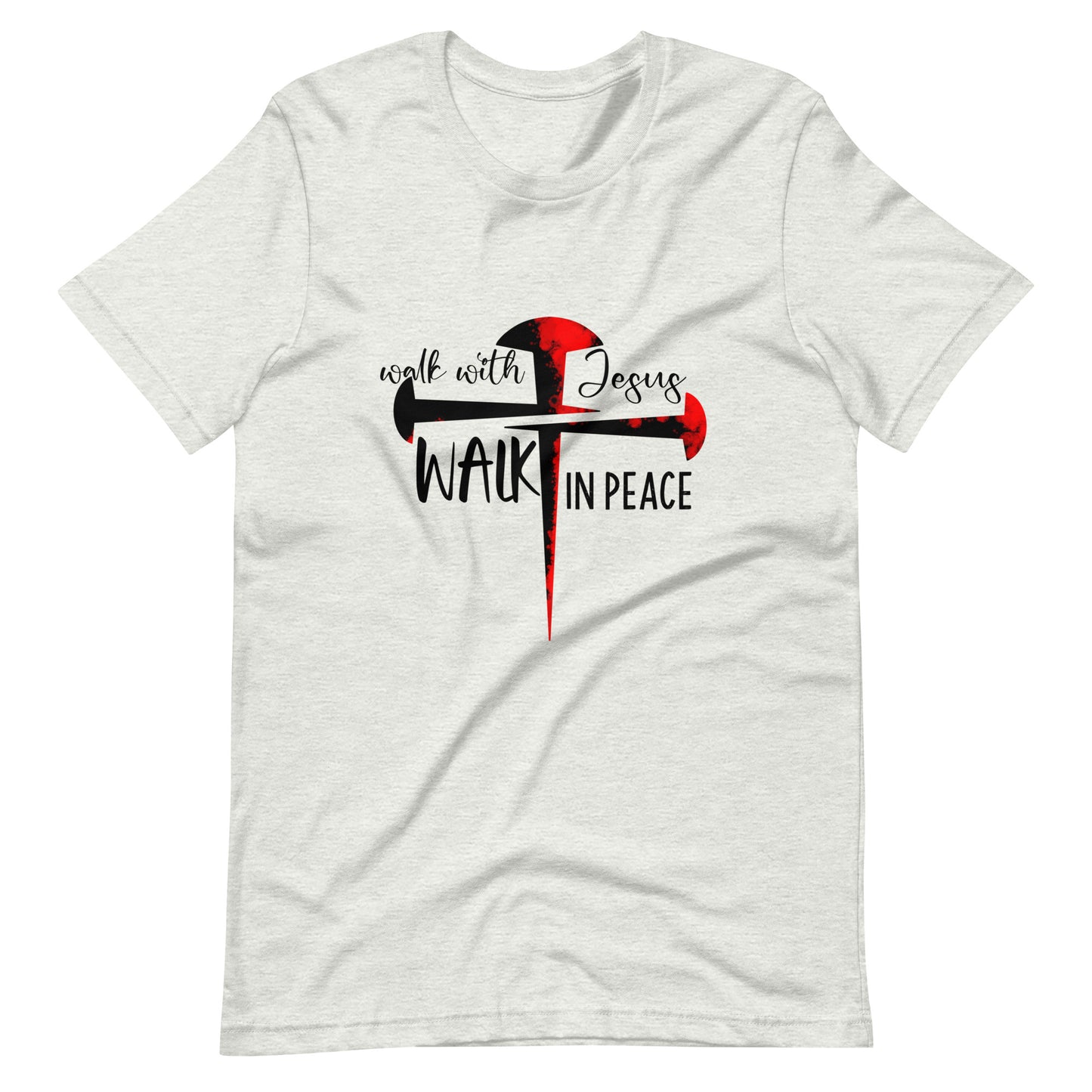 Women’s Jesus Cross Shirt with Painting Design