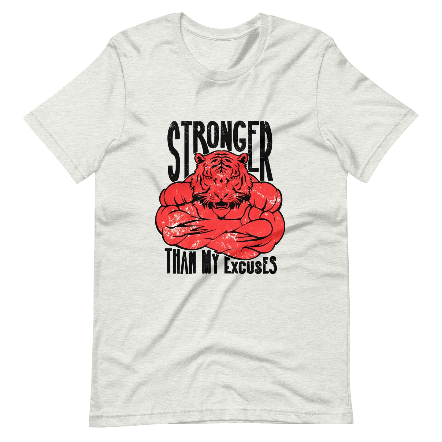 Fitness quote tee for men