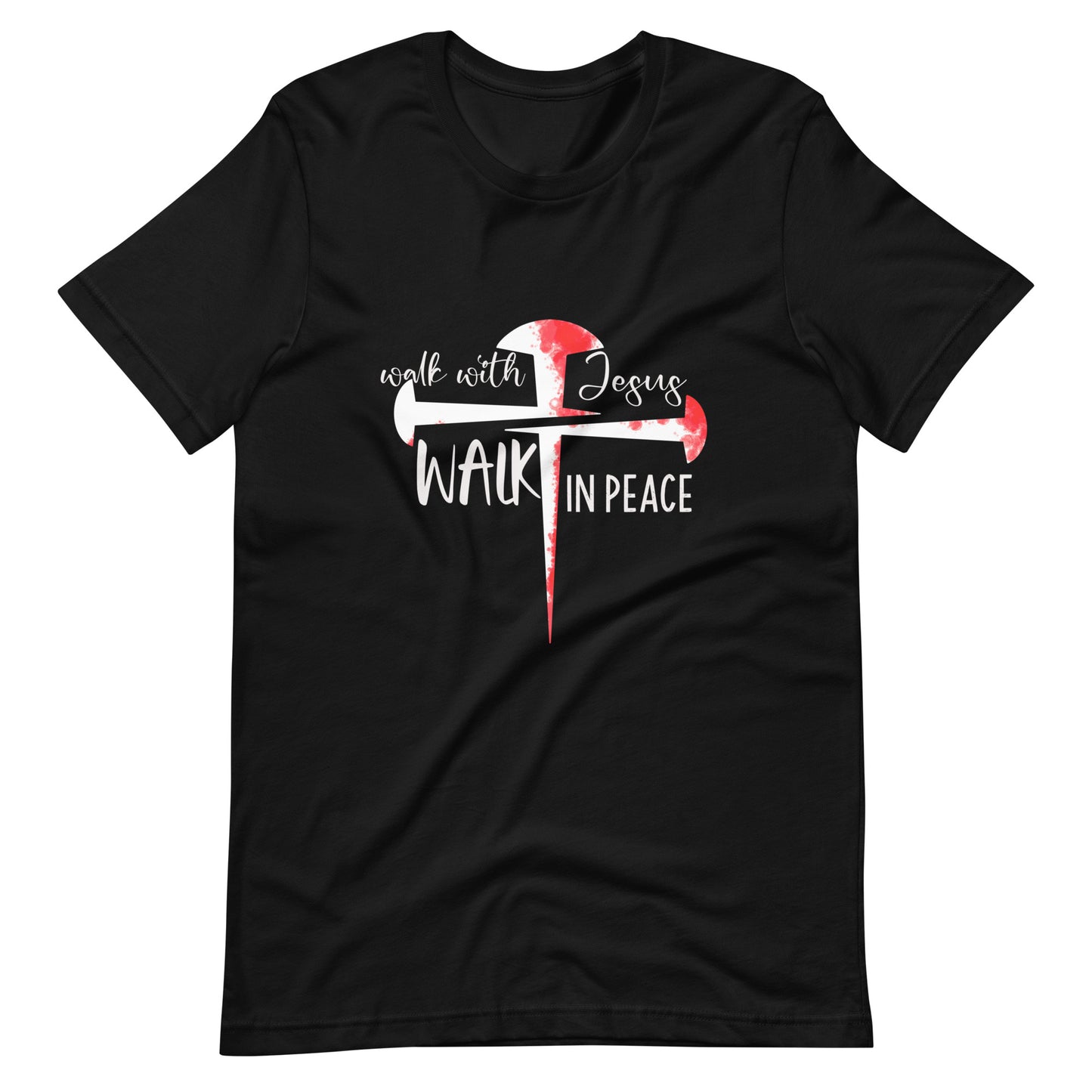 Jesus Cross Graphic Tee for Women