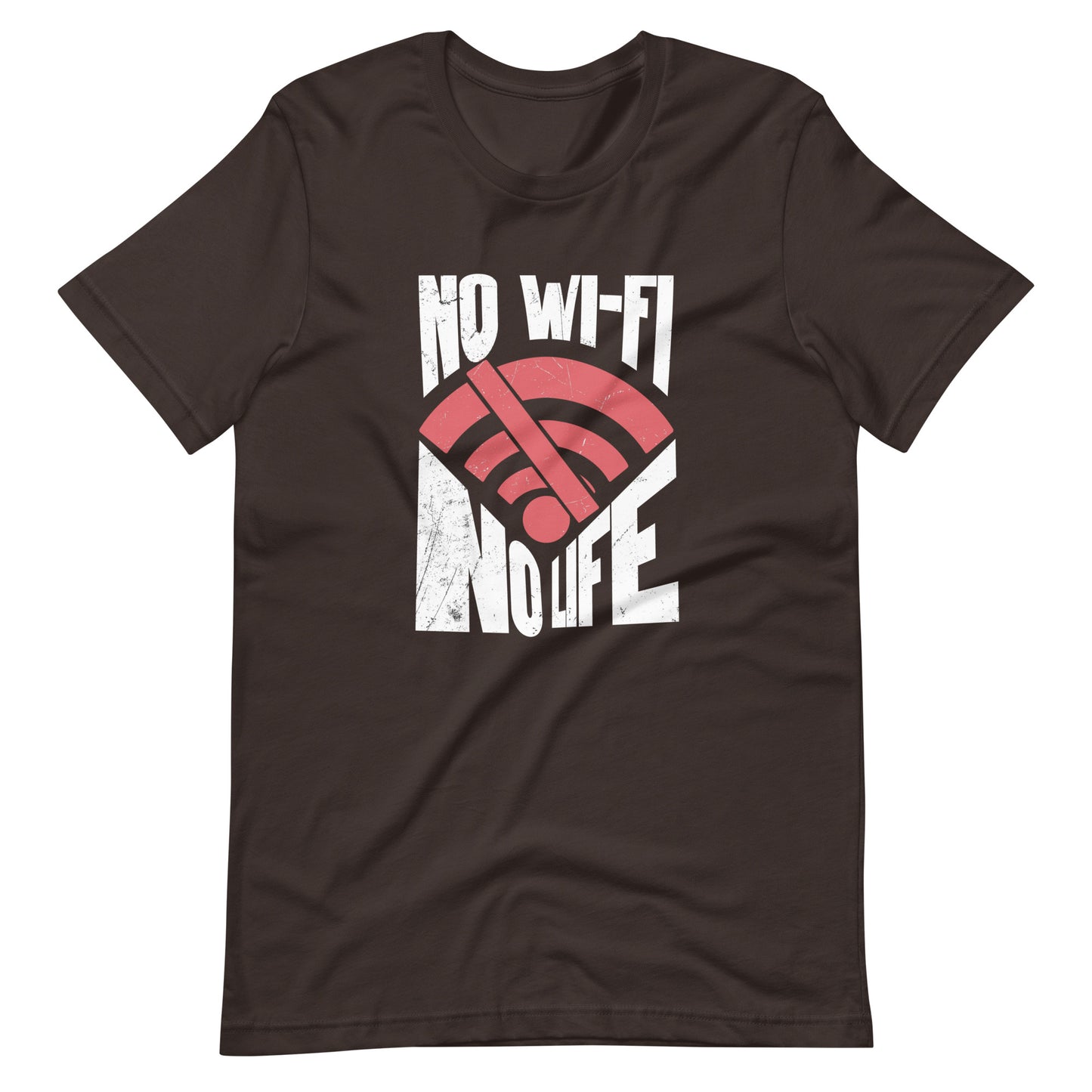 Funny No WiFi No Life t shirt