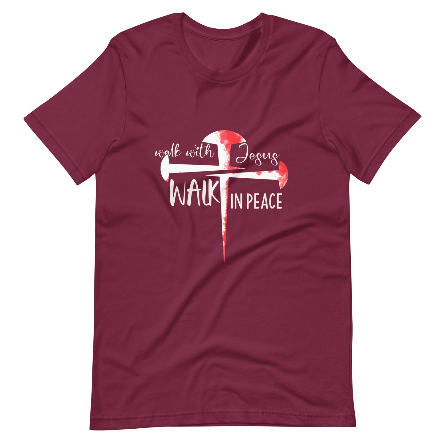 Faith-Inspired Jesus Cross T-shirt for Women