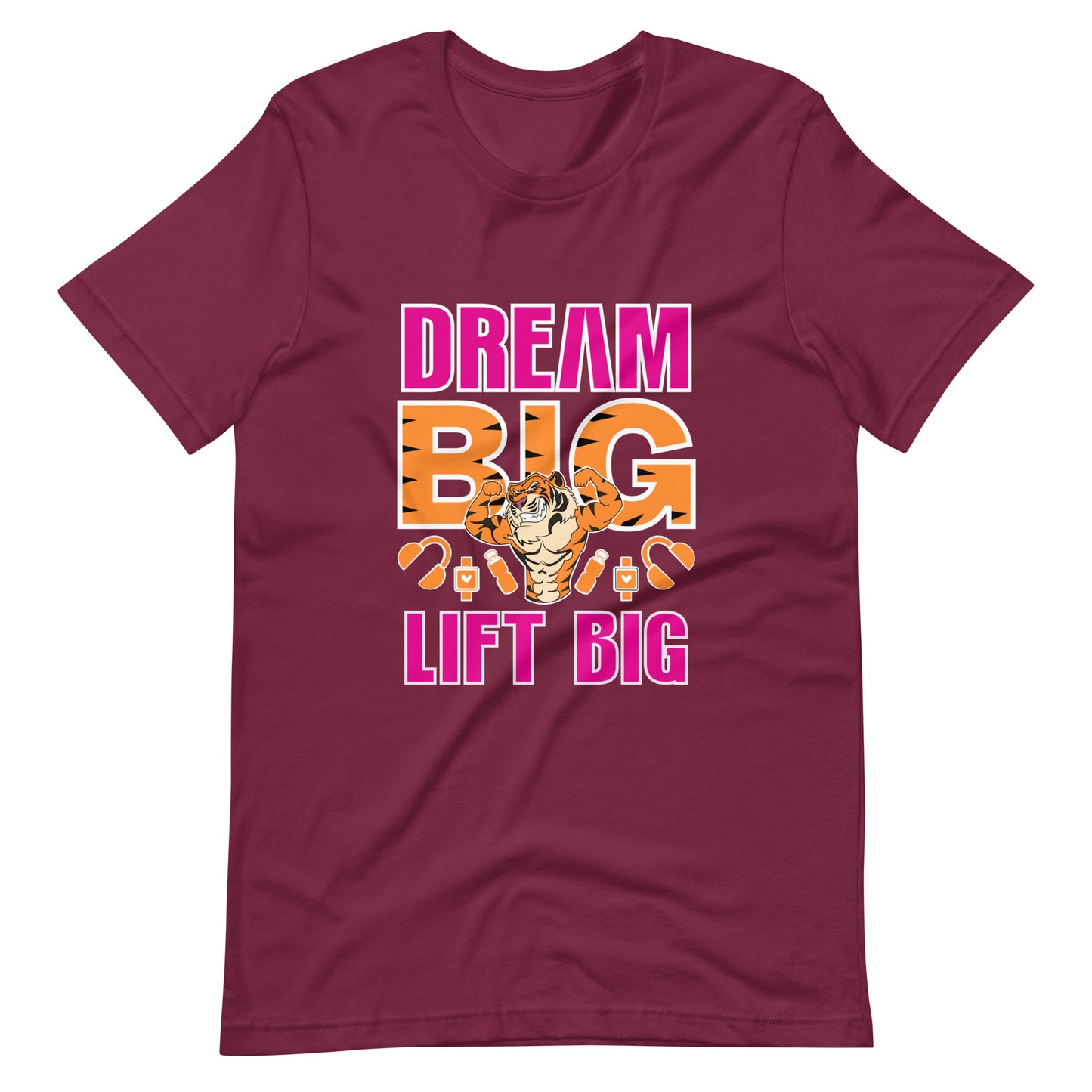 Men's Dream Big Lift Big Workout Tee