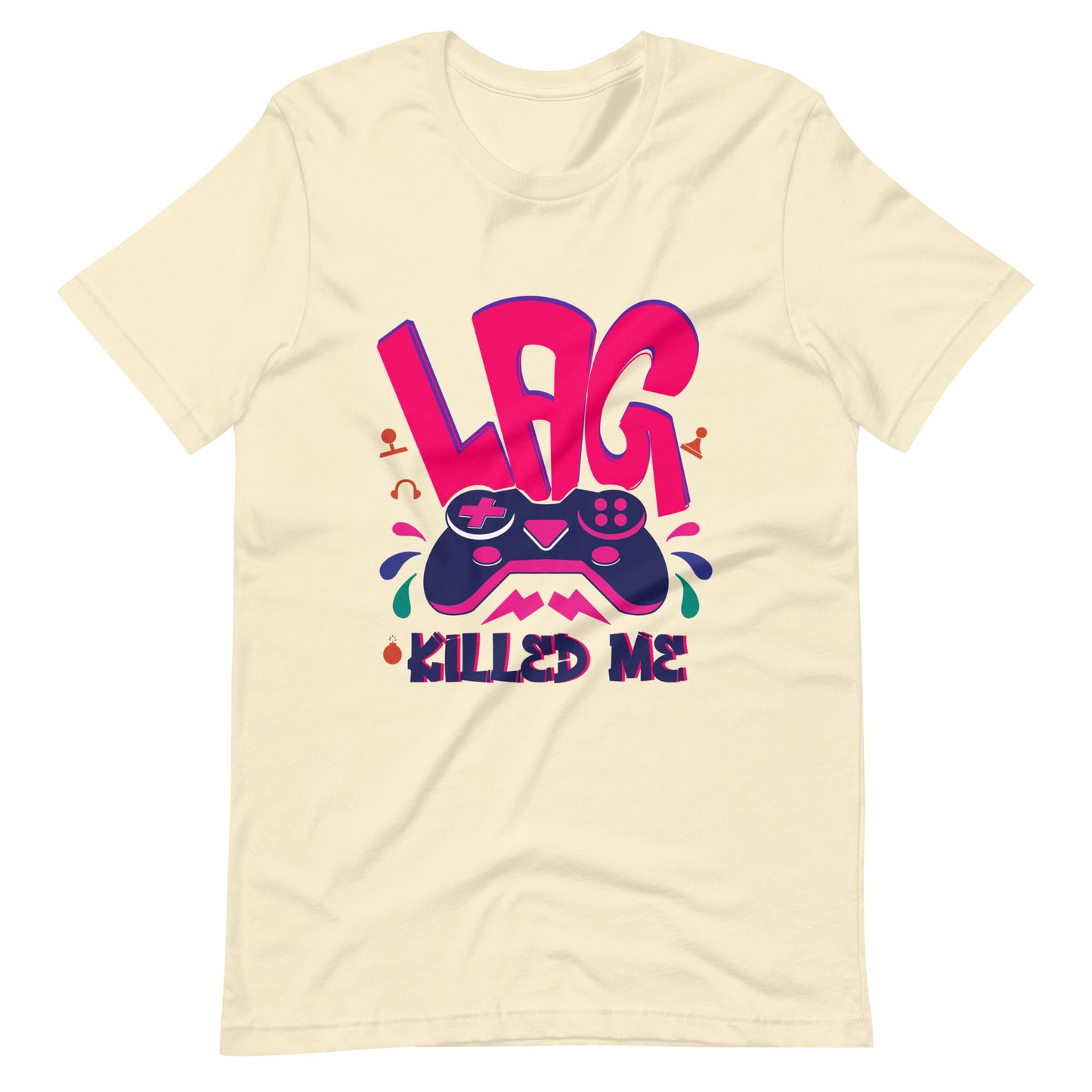 Lag Killed Me Retro Gamer Tee