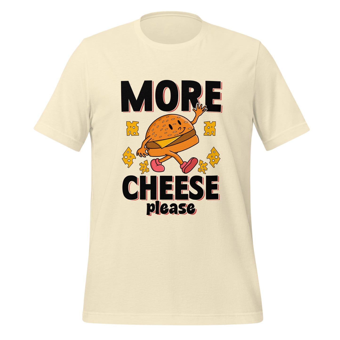 Cheese Print Shirt for Him & Her