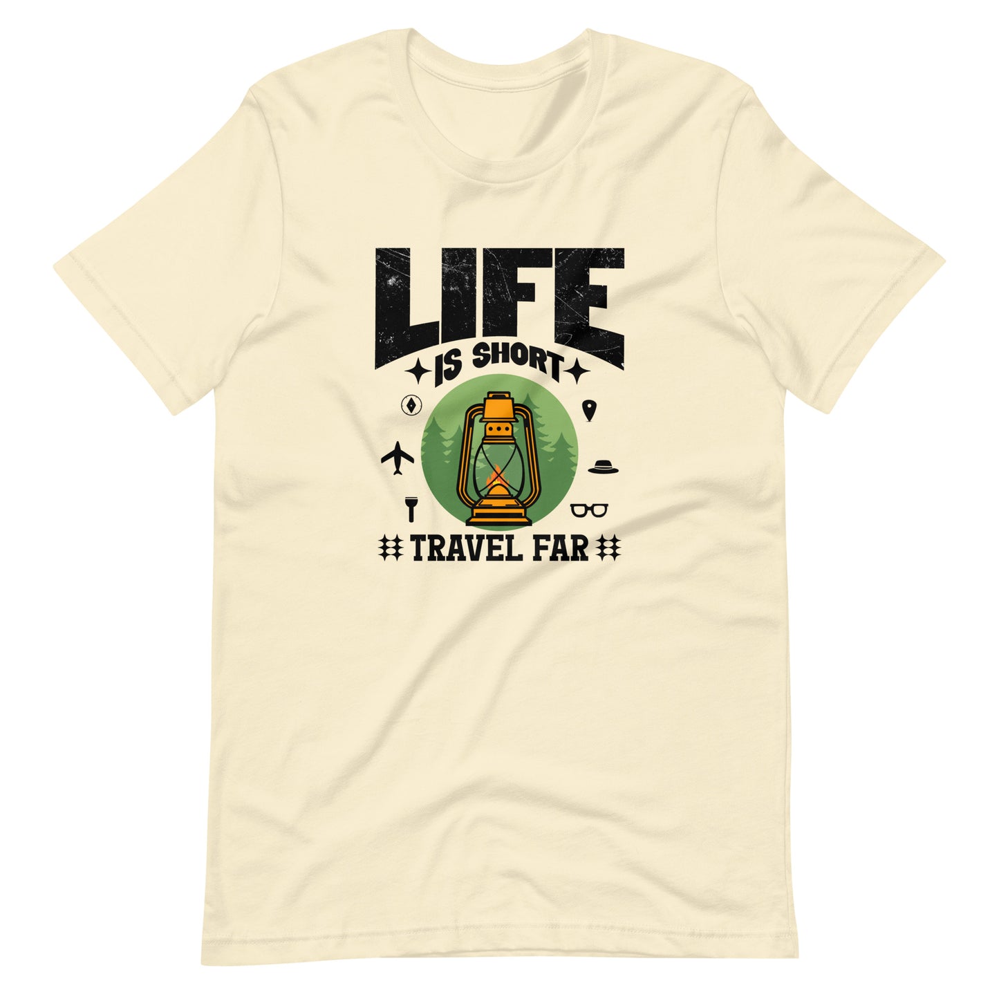 Life is Short Tee for Travelers