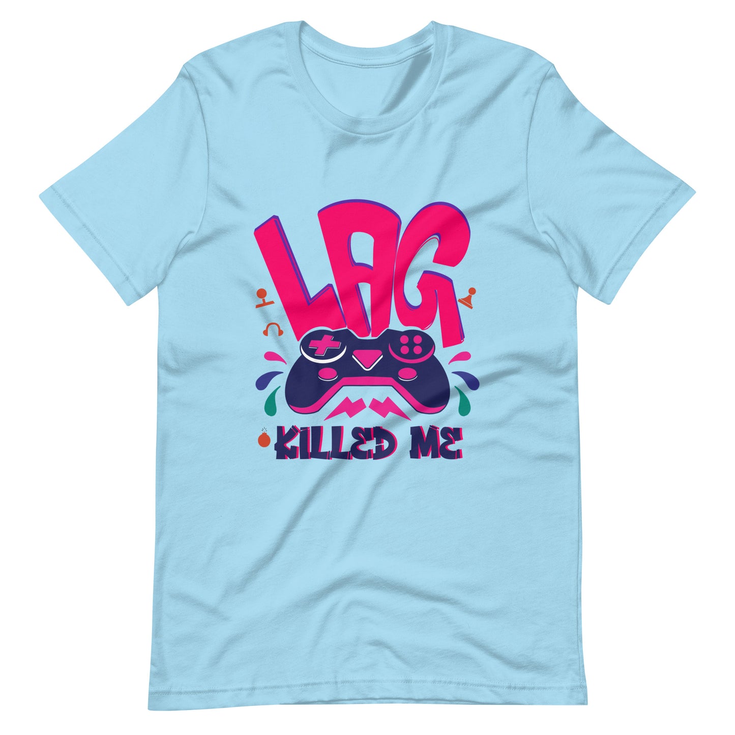 Lag Killed Me Gamer Tee for Boys