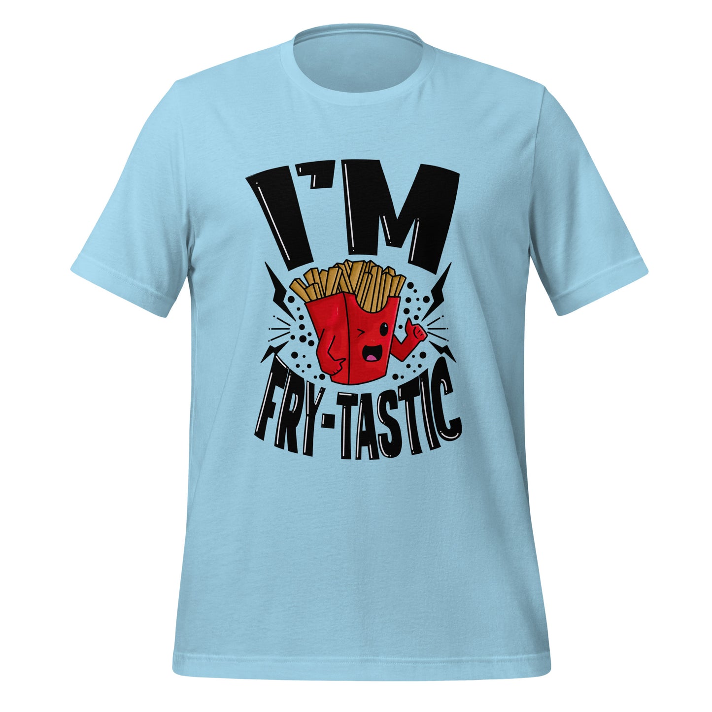 Cool Fries Print T Shirt