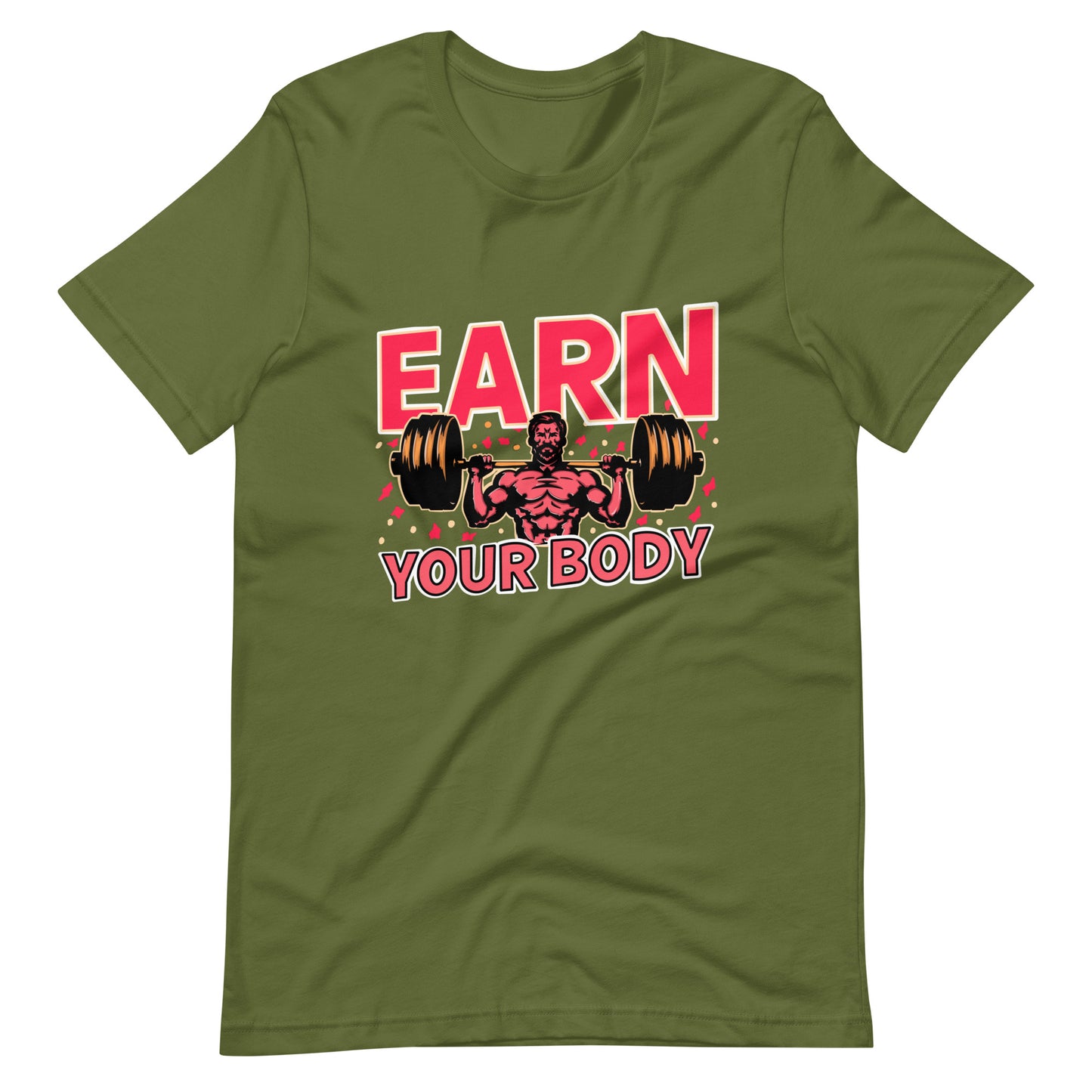 Men's Fitness Apparel – Earn Your Body Tee