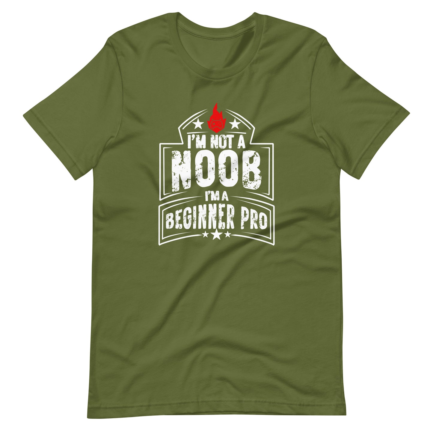 Female gamer beginner pro tee