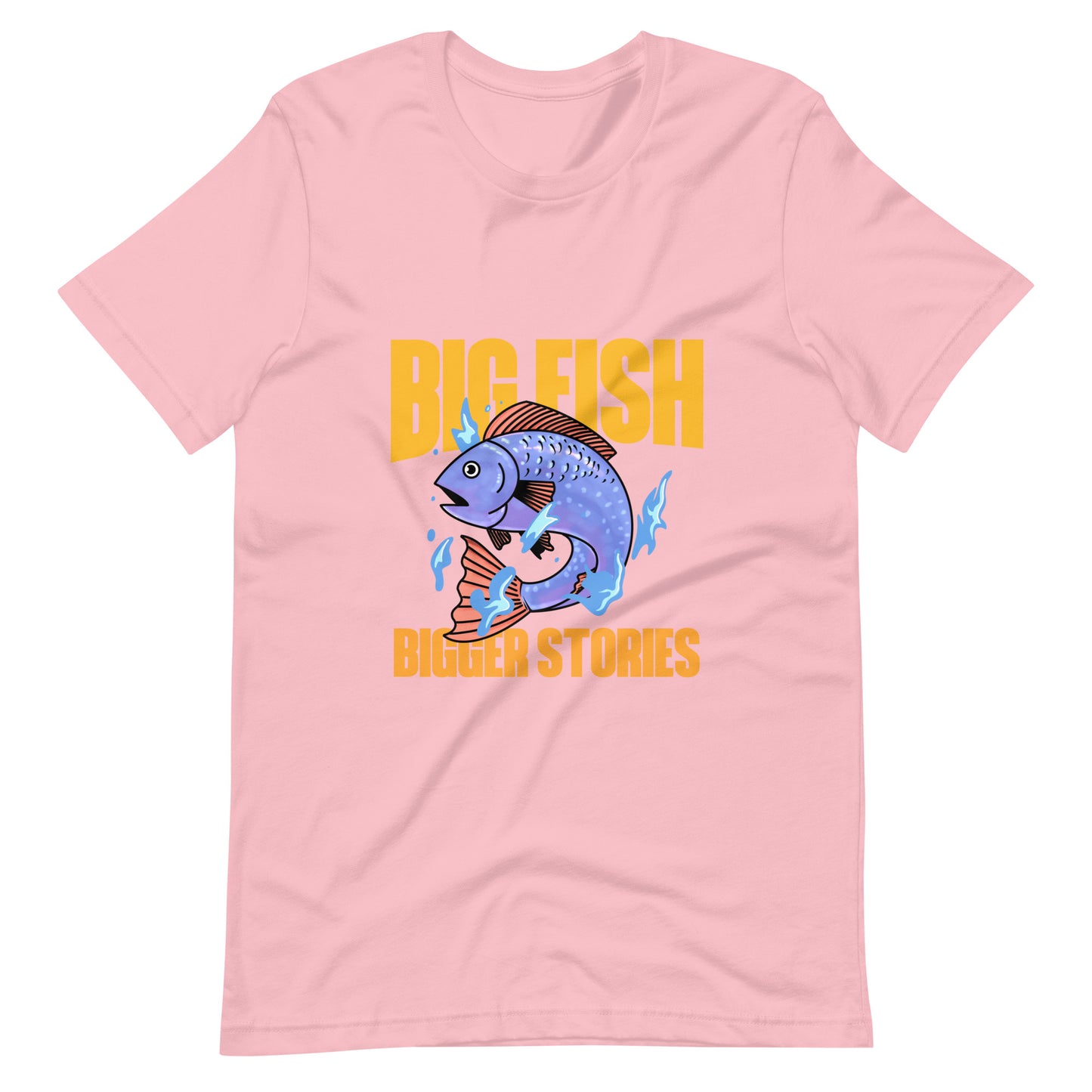 pink big fish lips t shirt