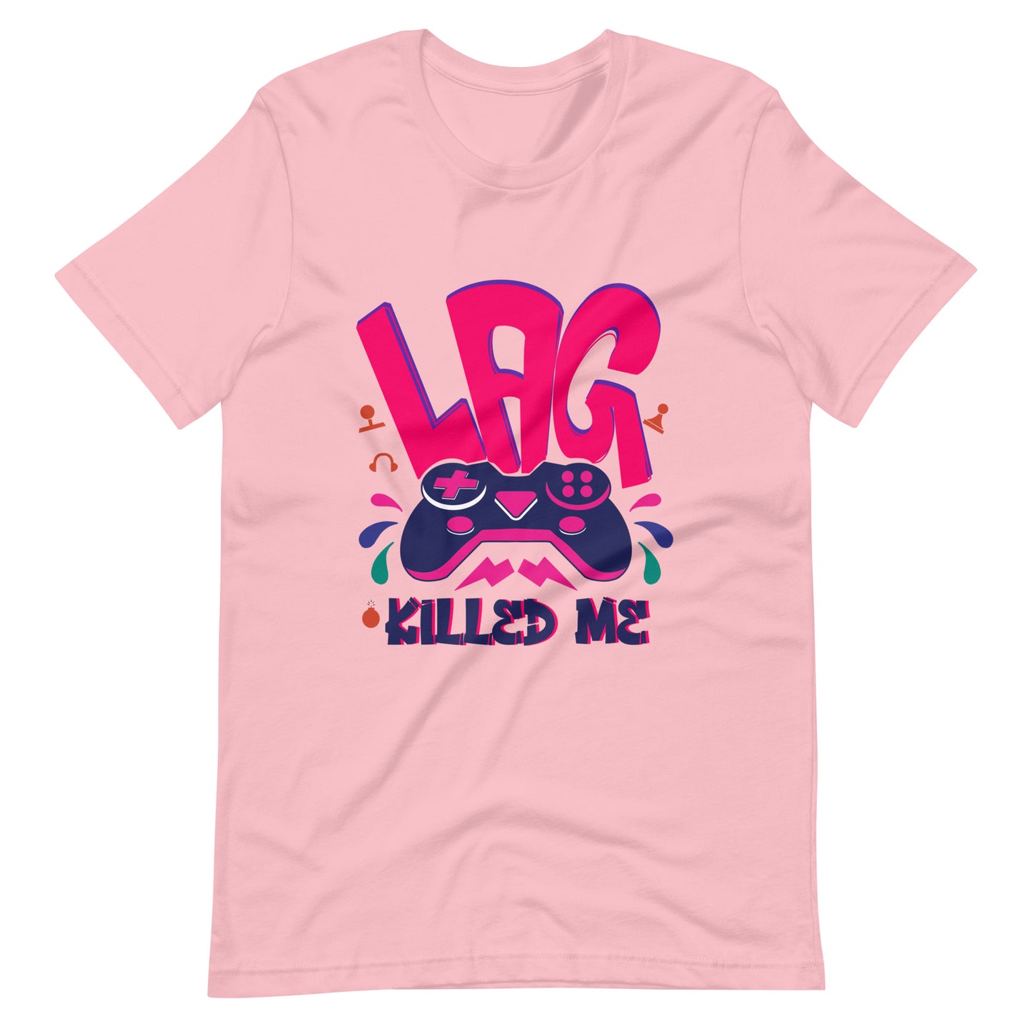 Men's Lag Killed Me Gaming T Shirt