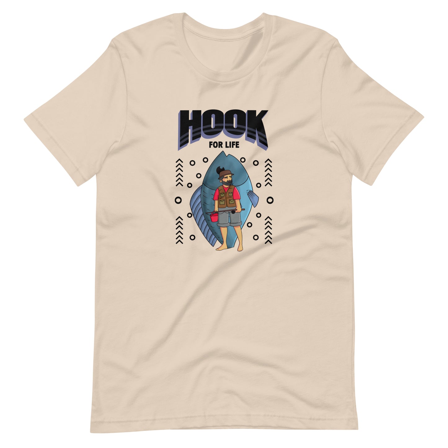 Hook for Life Fishing Graphic Tee