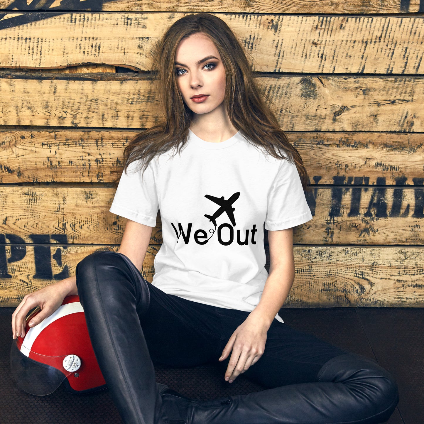 white color t shirt for women