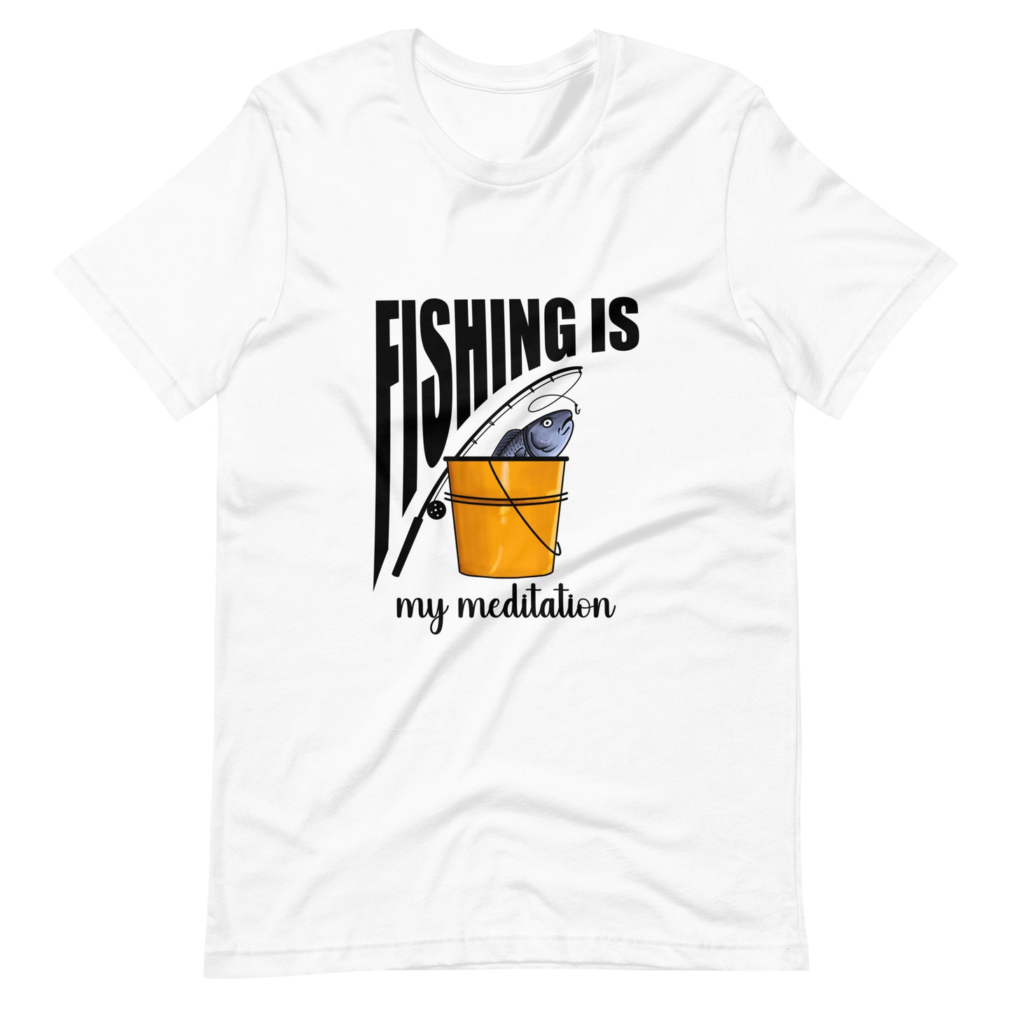 fishing rod and reel t shirt