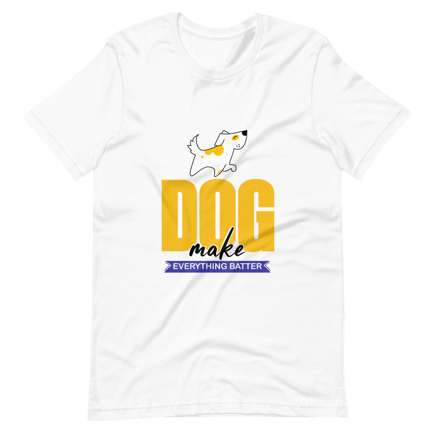man dog t shirt