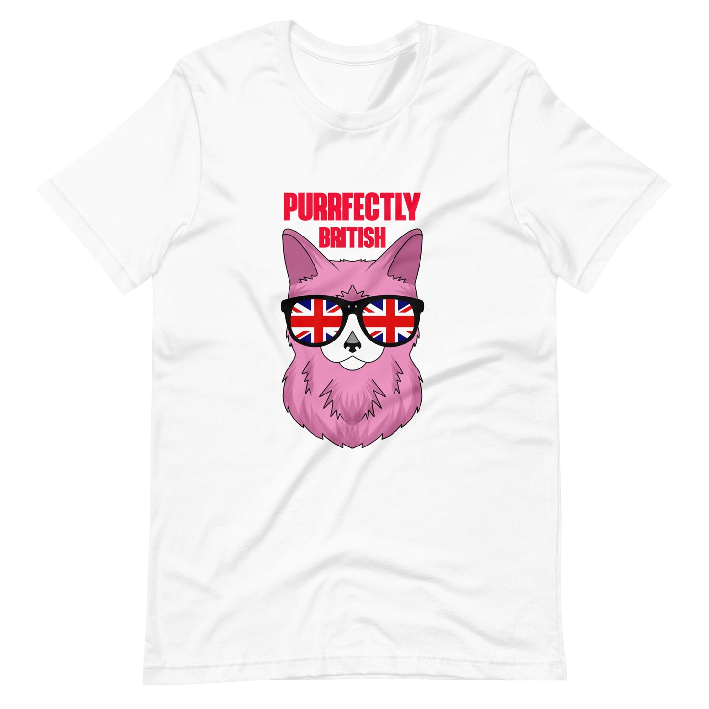 England Cat Lover T-shirt