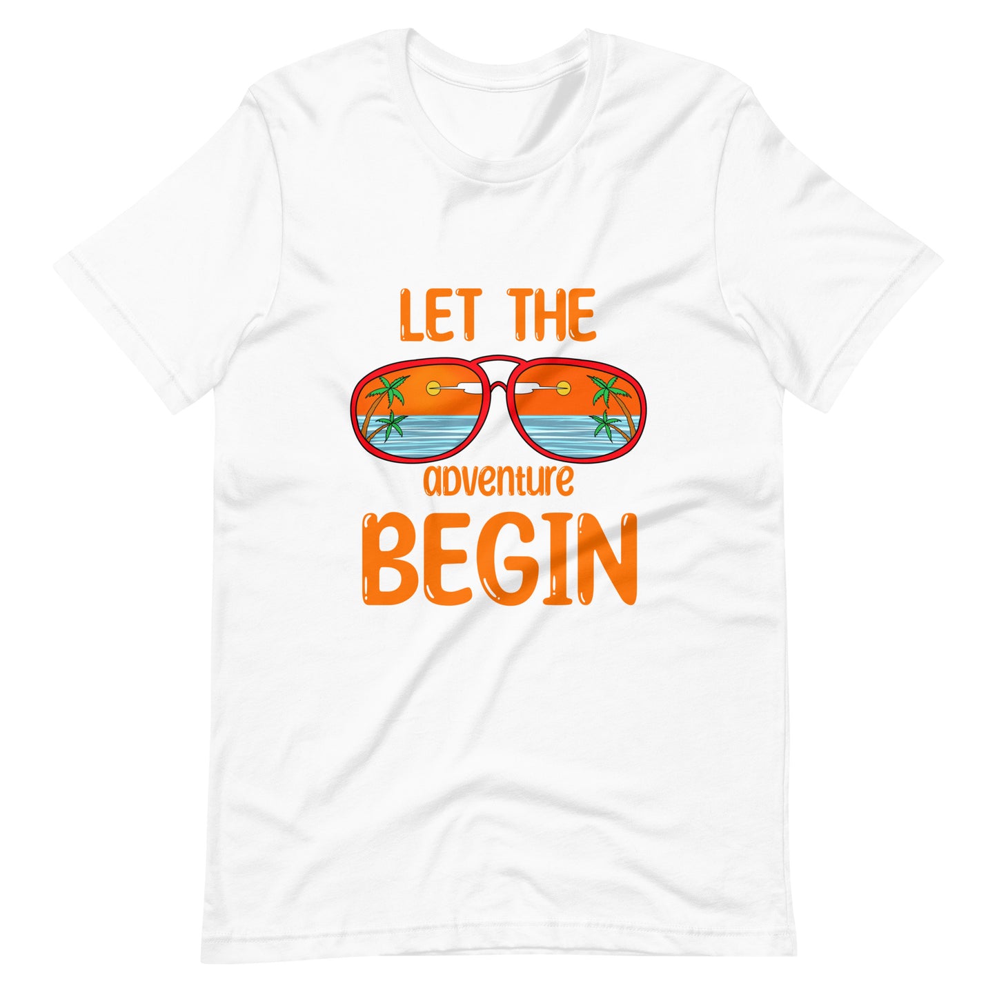 Adventure Starts Here Men’s T Shirt