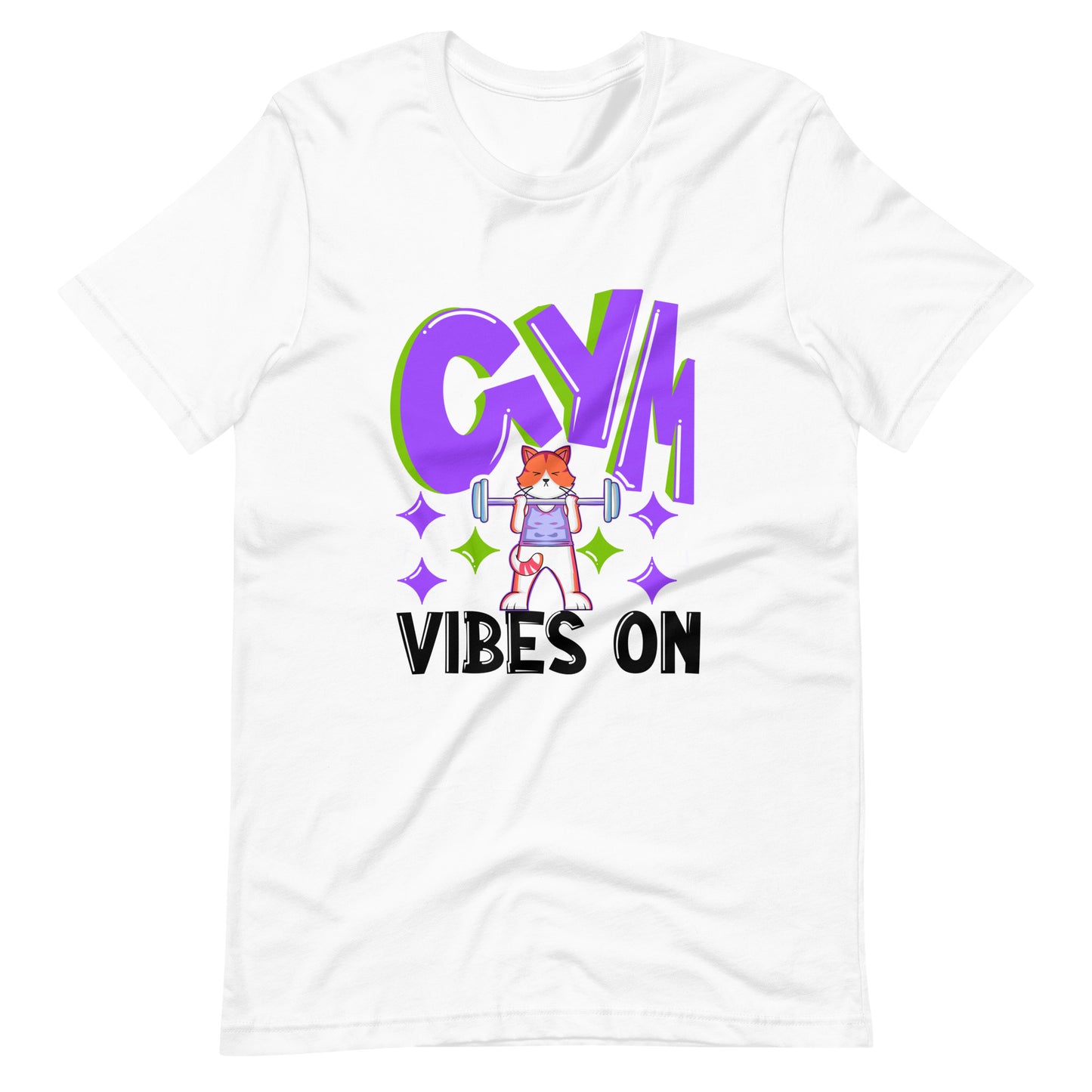 Unisex Cat Playground Graphic Shirt