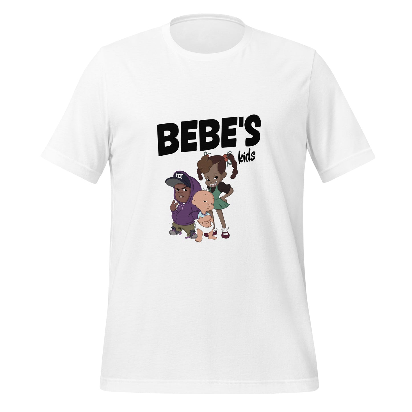 white t shirt cartoon