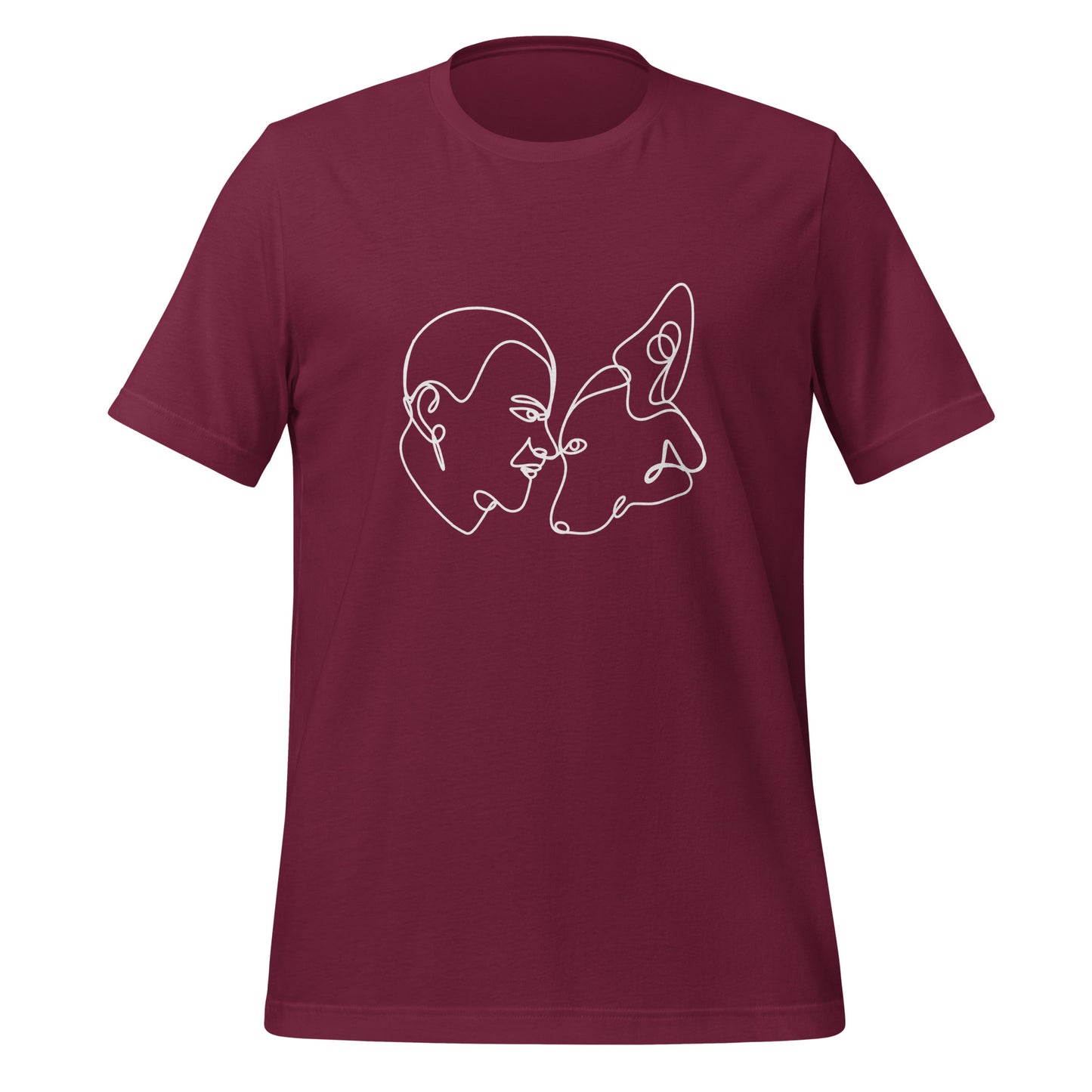 t shirt with dog picture​