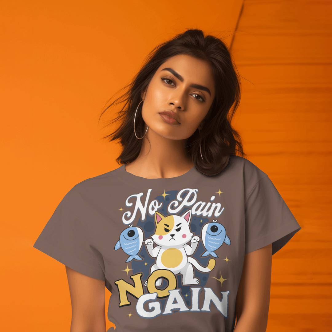 T shirt no pain no gain