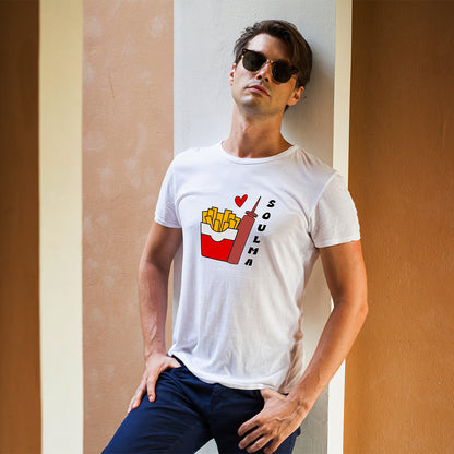 Men Junk food clothing T shirts